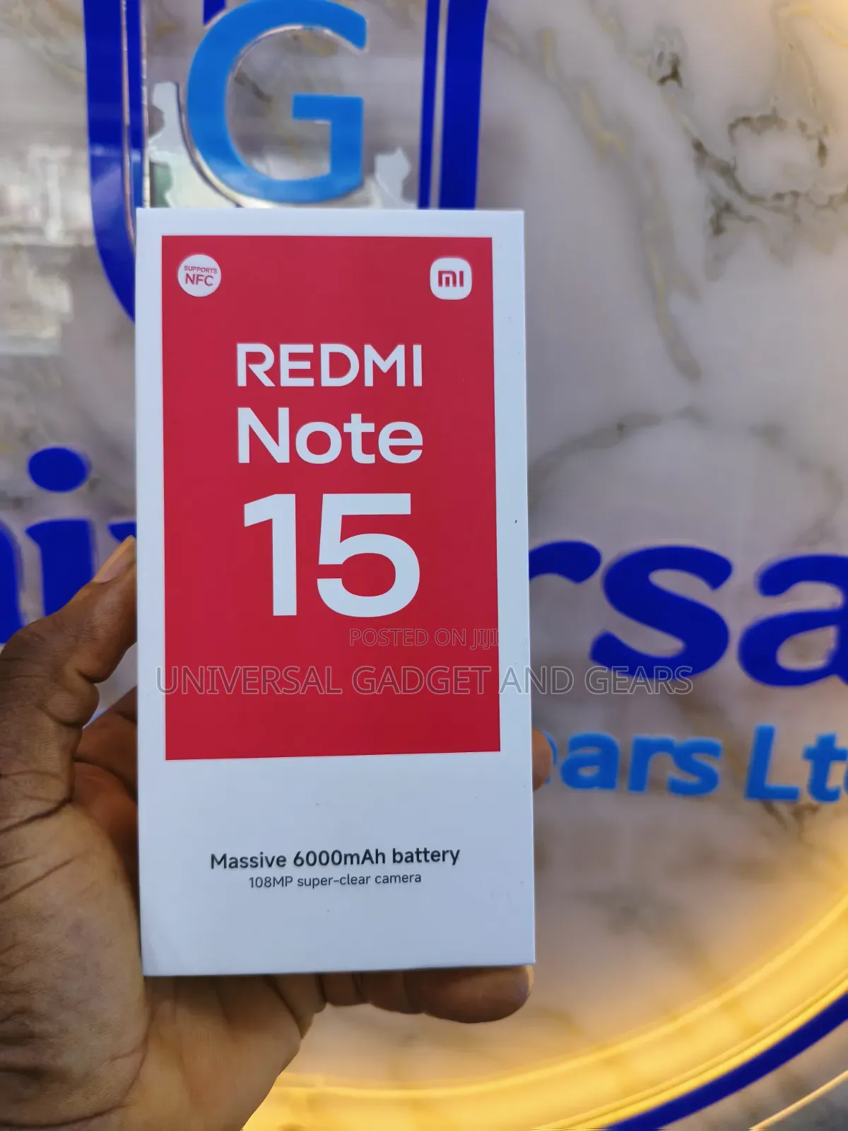 New Xiaomi Redmi Note 15 256 GB Black