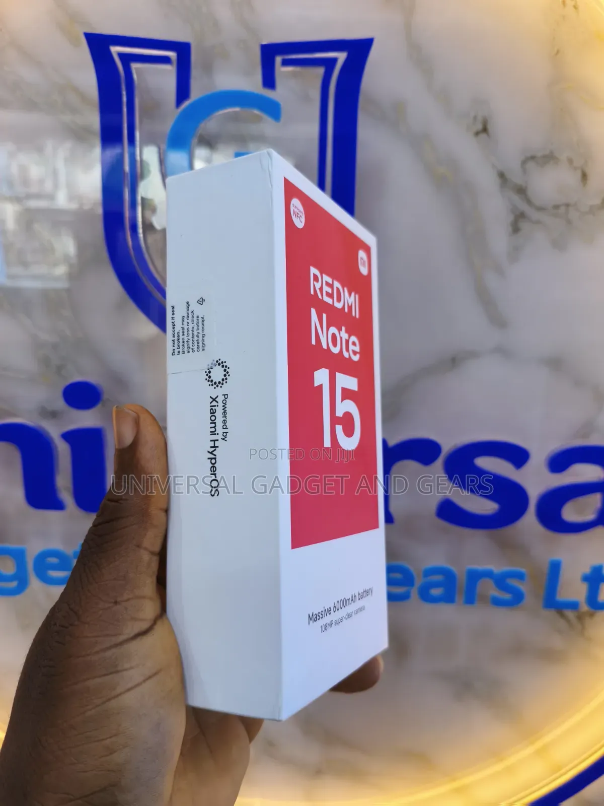 New Xiaomi Redmi Note 15 256 GB Black