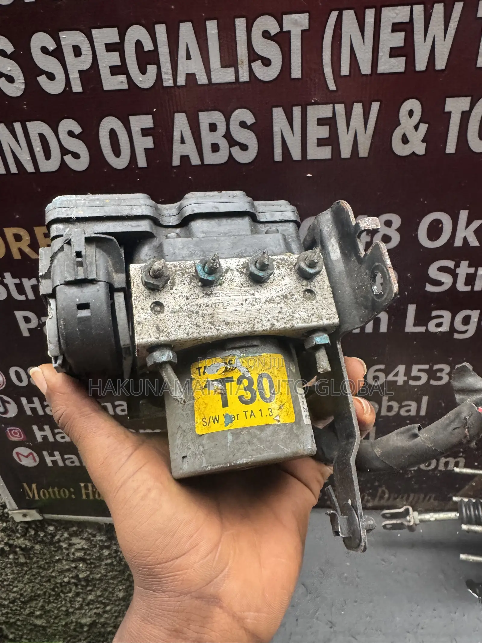 Kia Picanto 2012 ABS Brake Pump & Control Module