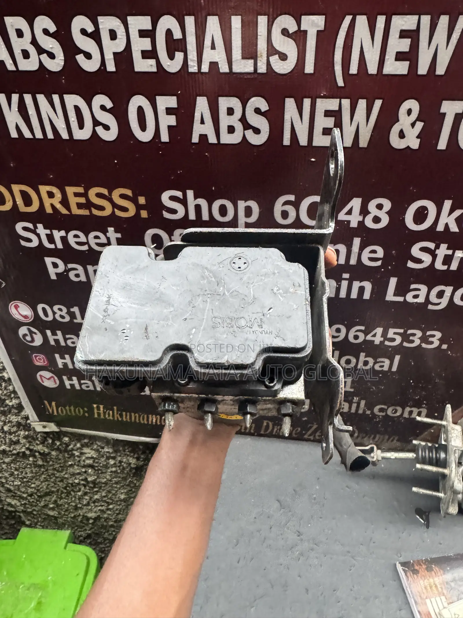Kia Picanto 2012 ABS Brake Pump & Control Module