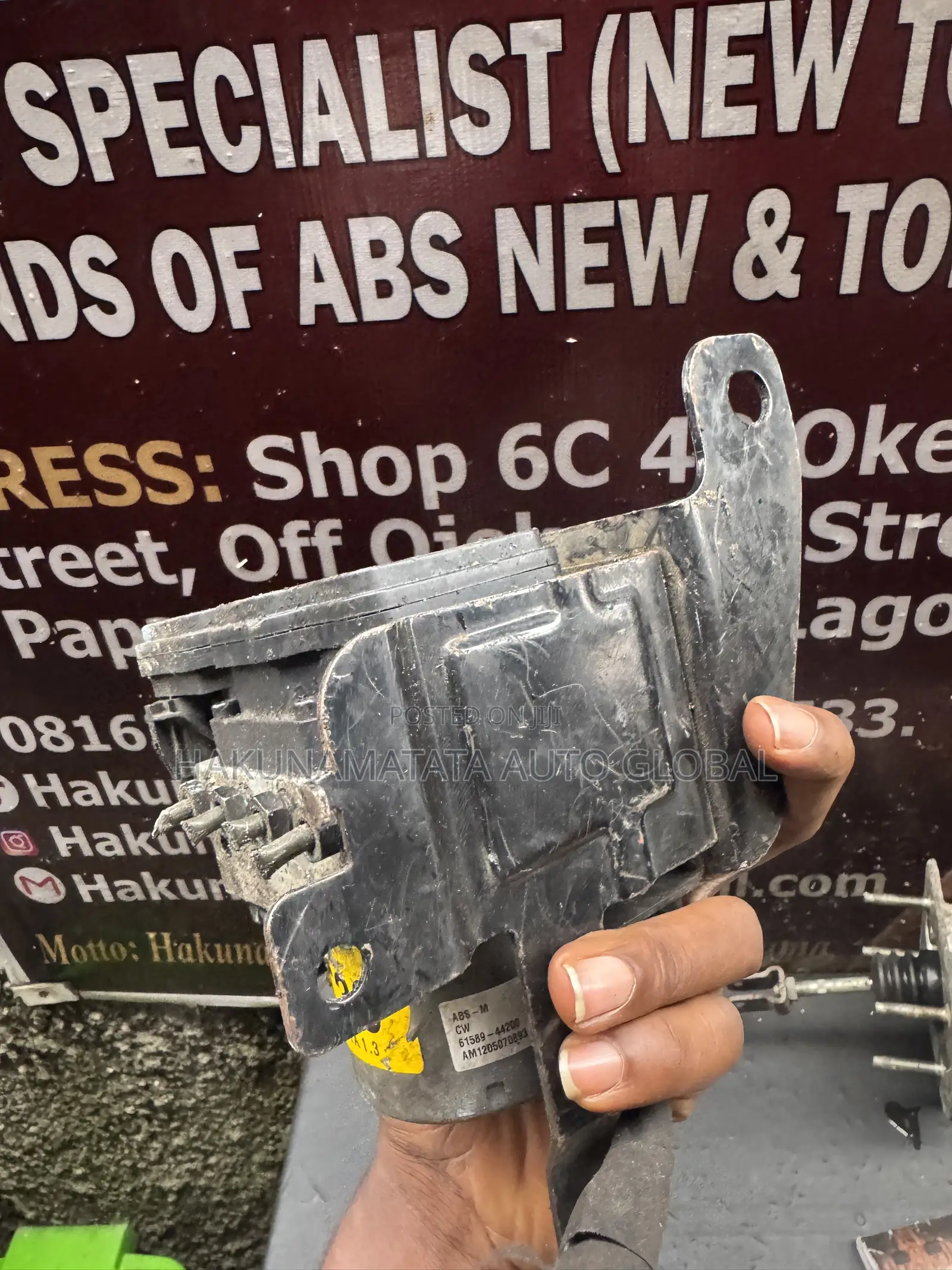 Kia Picanto 2012 ABS Brake Pump & Control Module