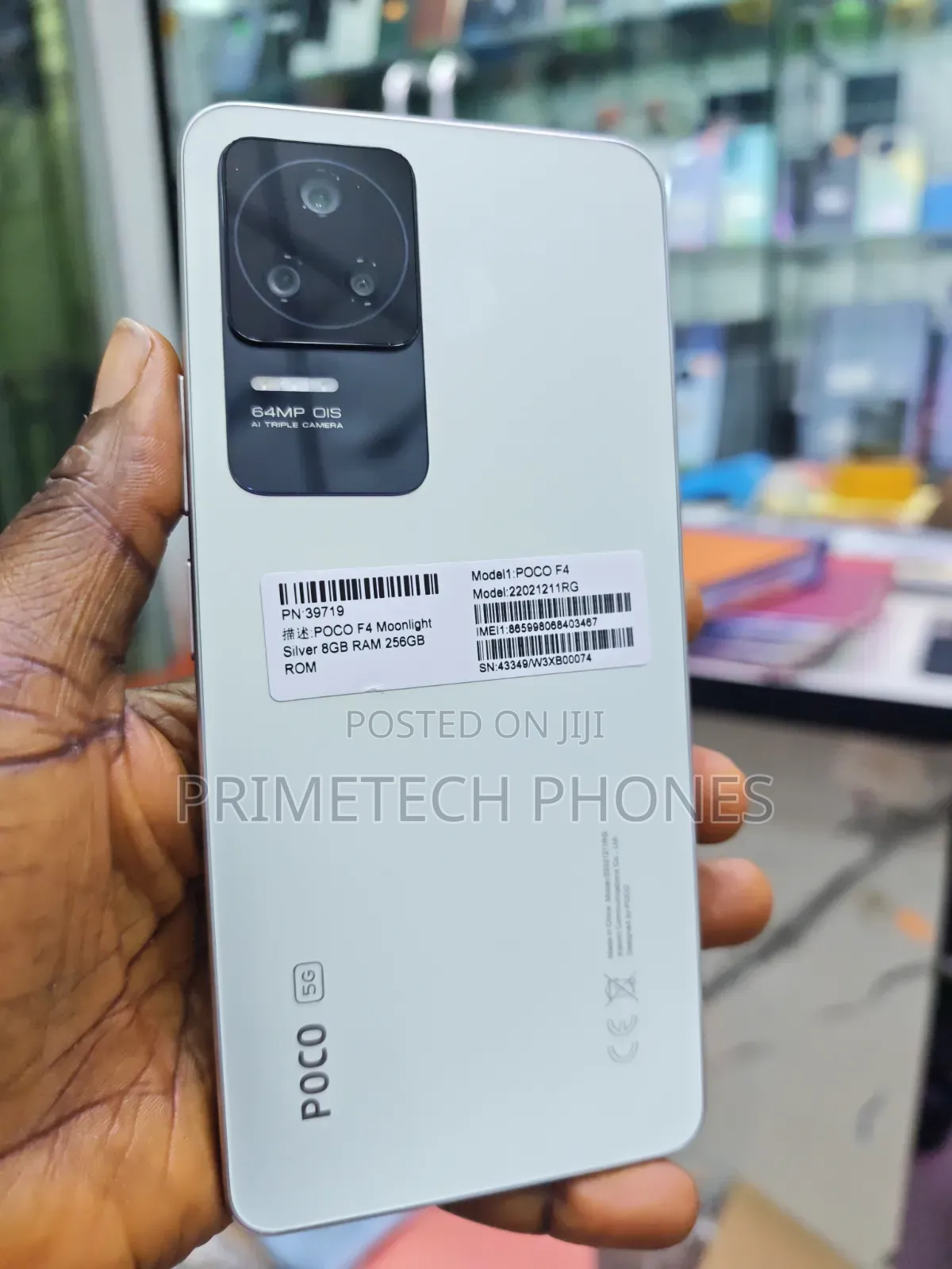 Xiaomi Poco F4 256 GB Silver
