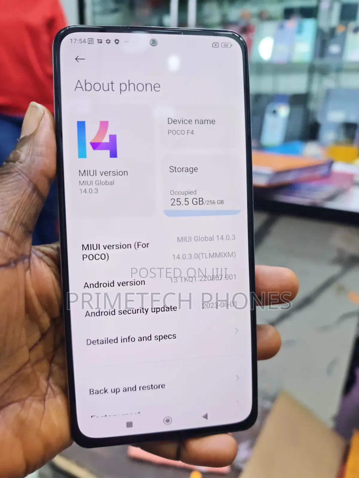 Xiaomi Poco F4 256 GB Silver