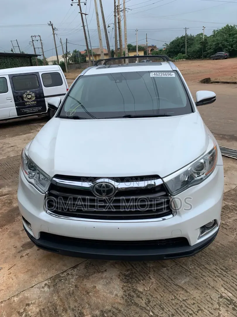 Toyota Highlander 2015 White