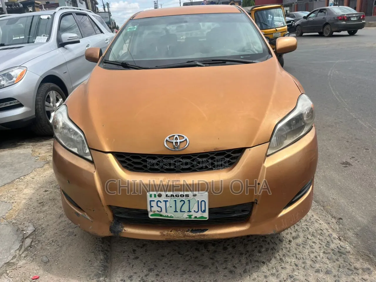 Toyota Matrix 2008 Orange