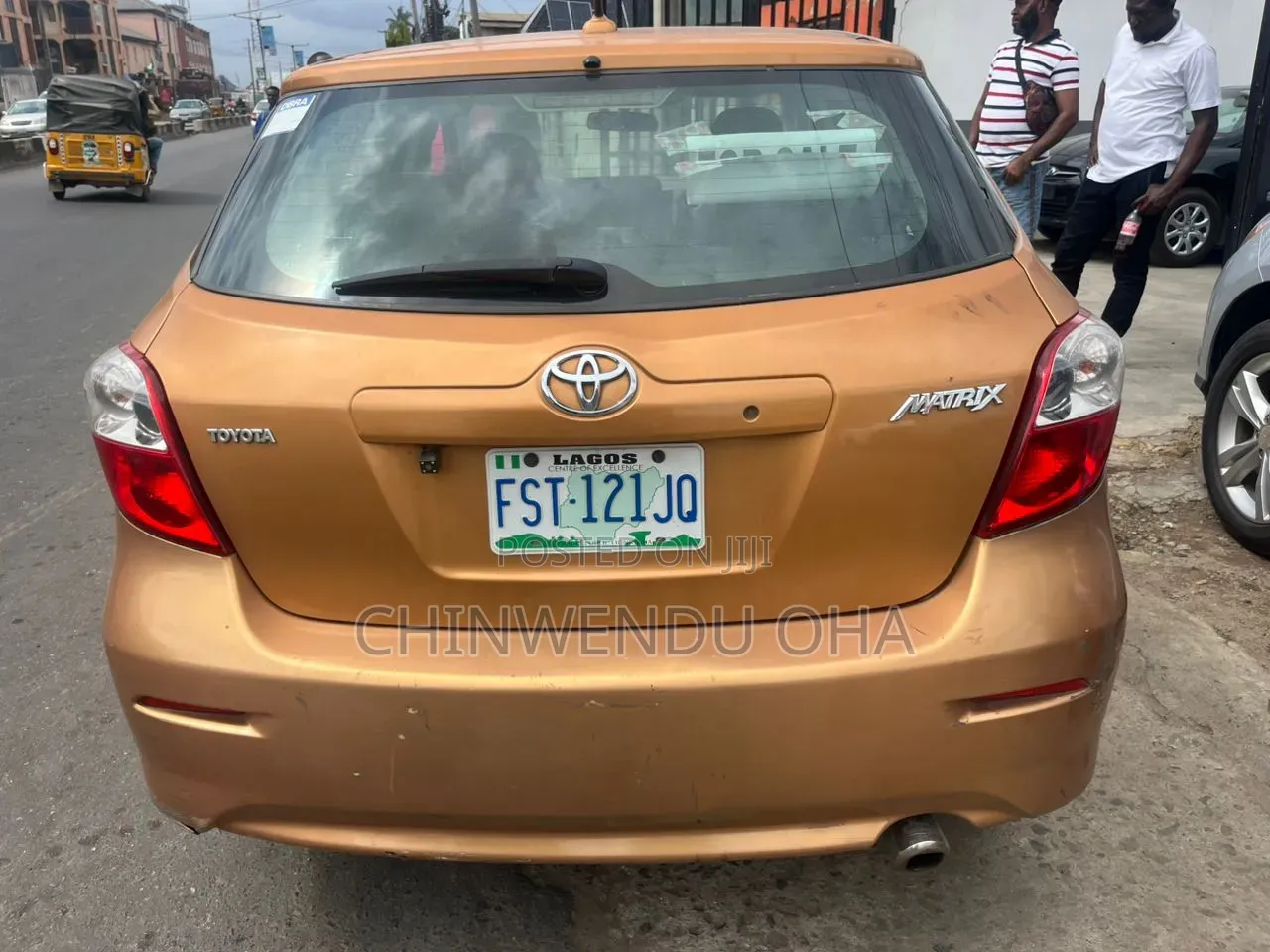 Toyota Matrix 2008 Orange