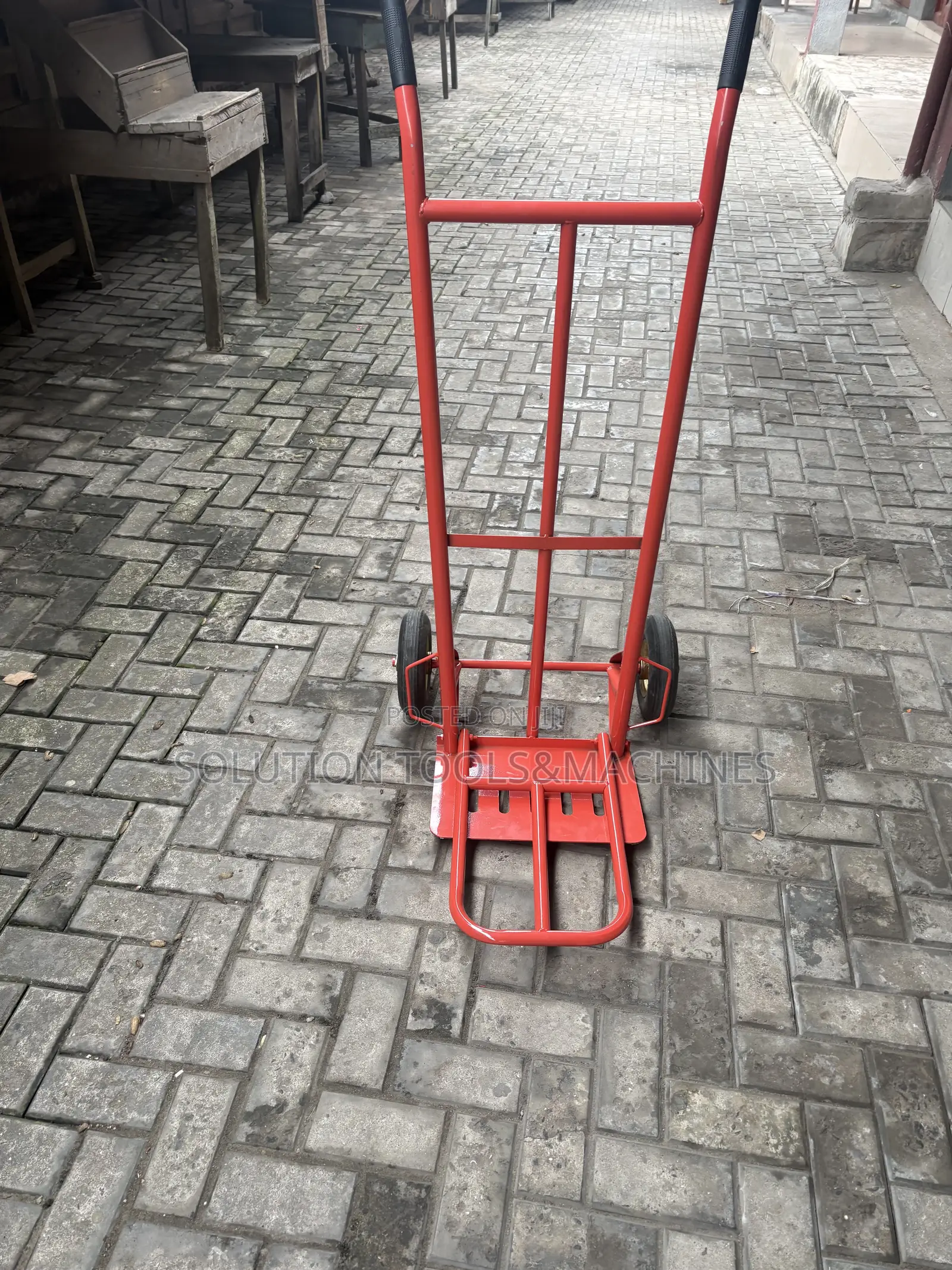 Heavy Duty Double Wheel Trolley With Extension