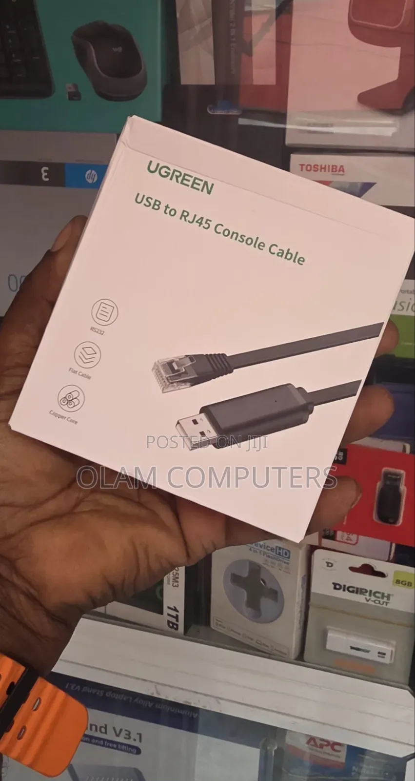 Ugreen USB to RJ45 Console Cable CM204