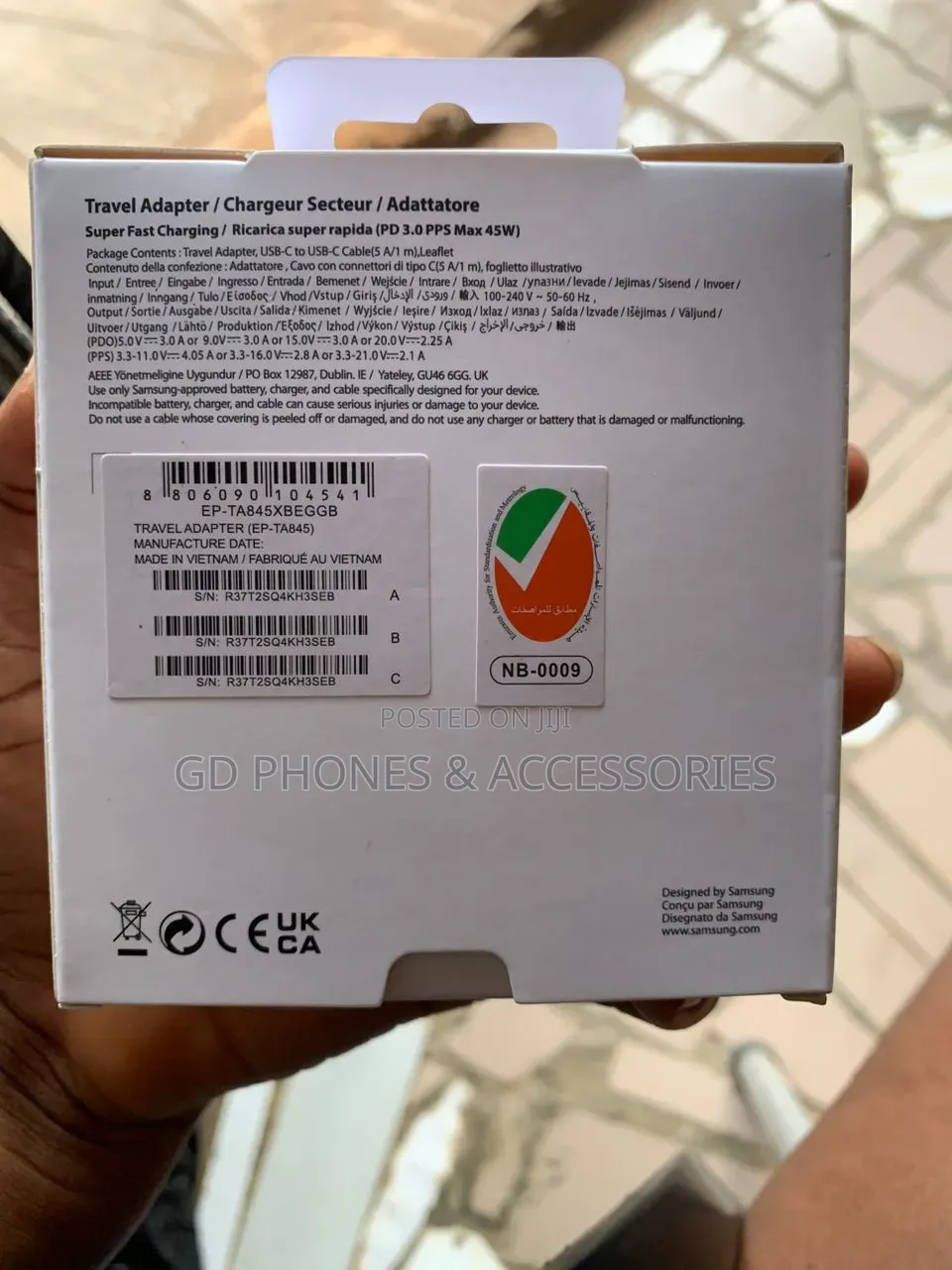 Samsung 45 Pd Power Adapter Ep-T4510/Ep-Ta845
