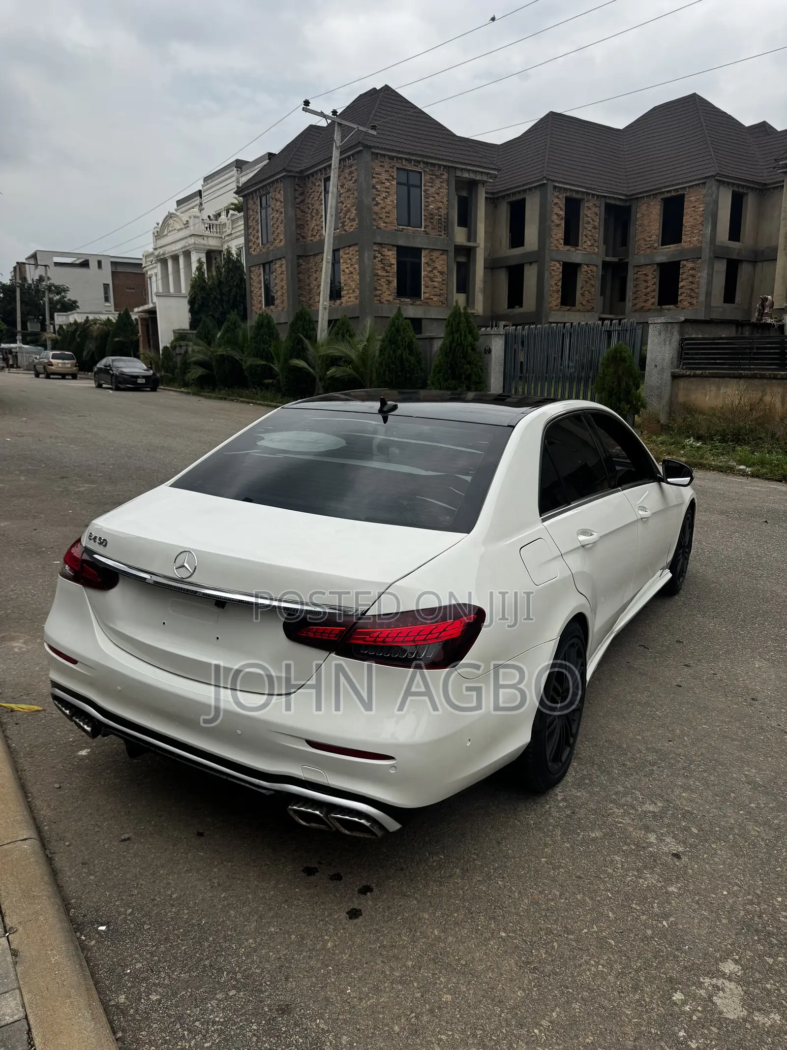 Mercedes-Benz E450 2020 White
