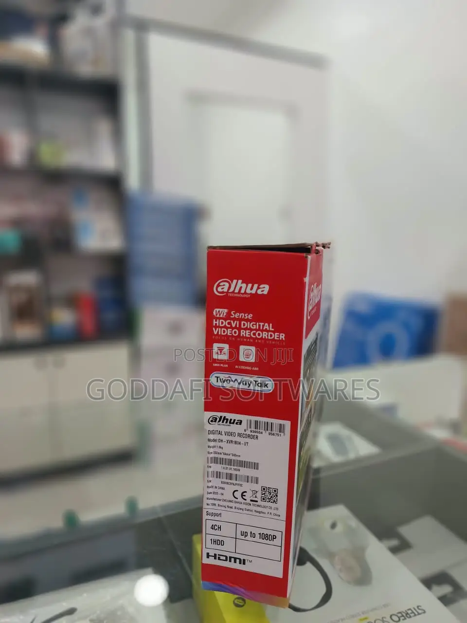 Dahua 4-Channel DVR (DH-HAC-XVR1B04-I/T) | Goddafi Stores