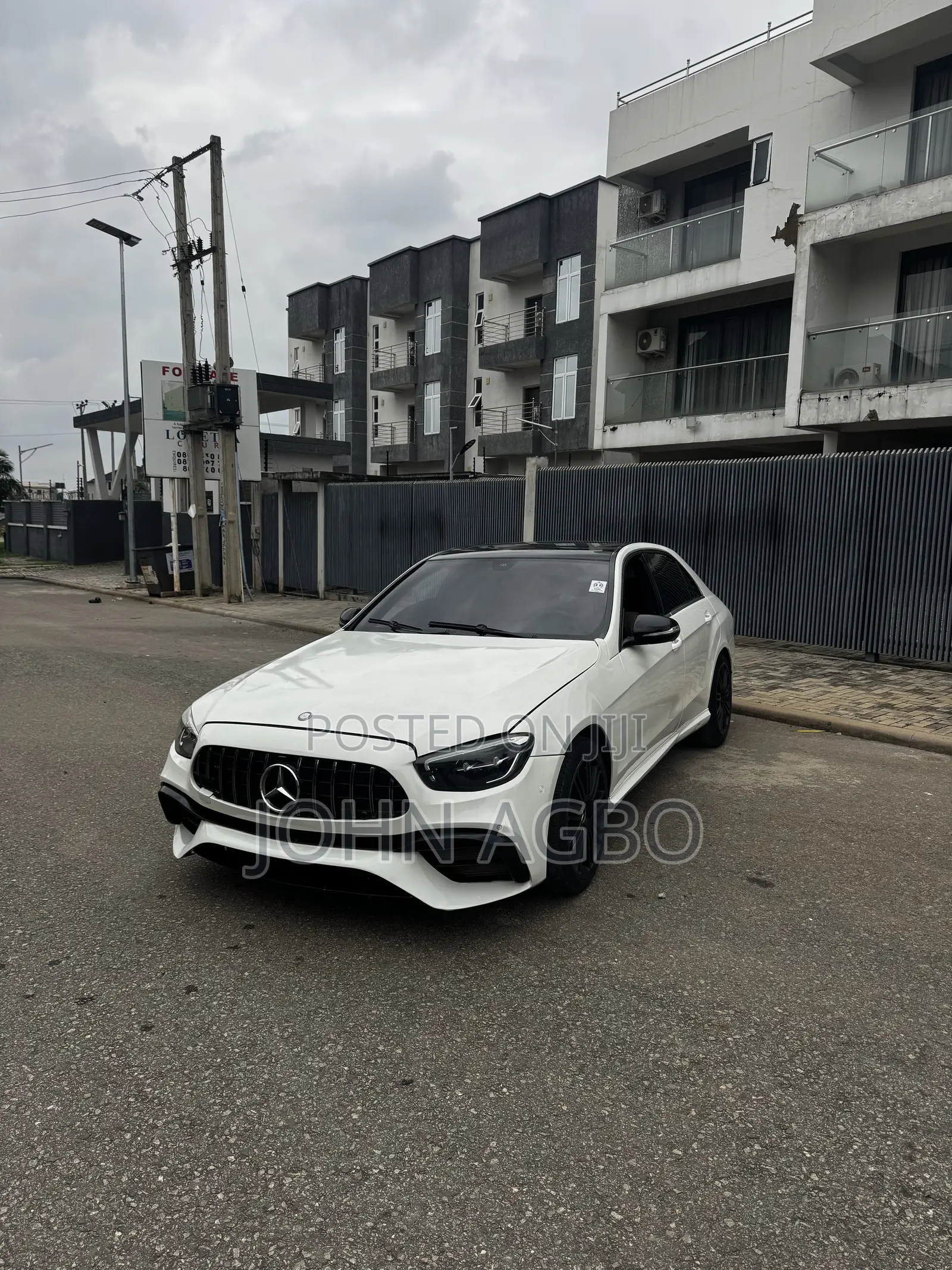 Mercedes-Benz E450 2020 White