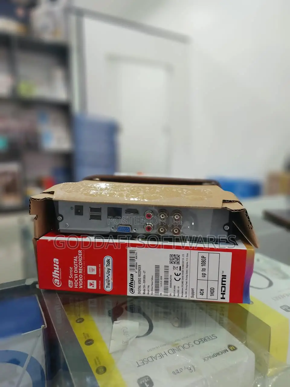 Dahua 4-Channel DVR (DH-HAC-XVR1B04-I/T) | Goddafi Stores