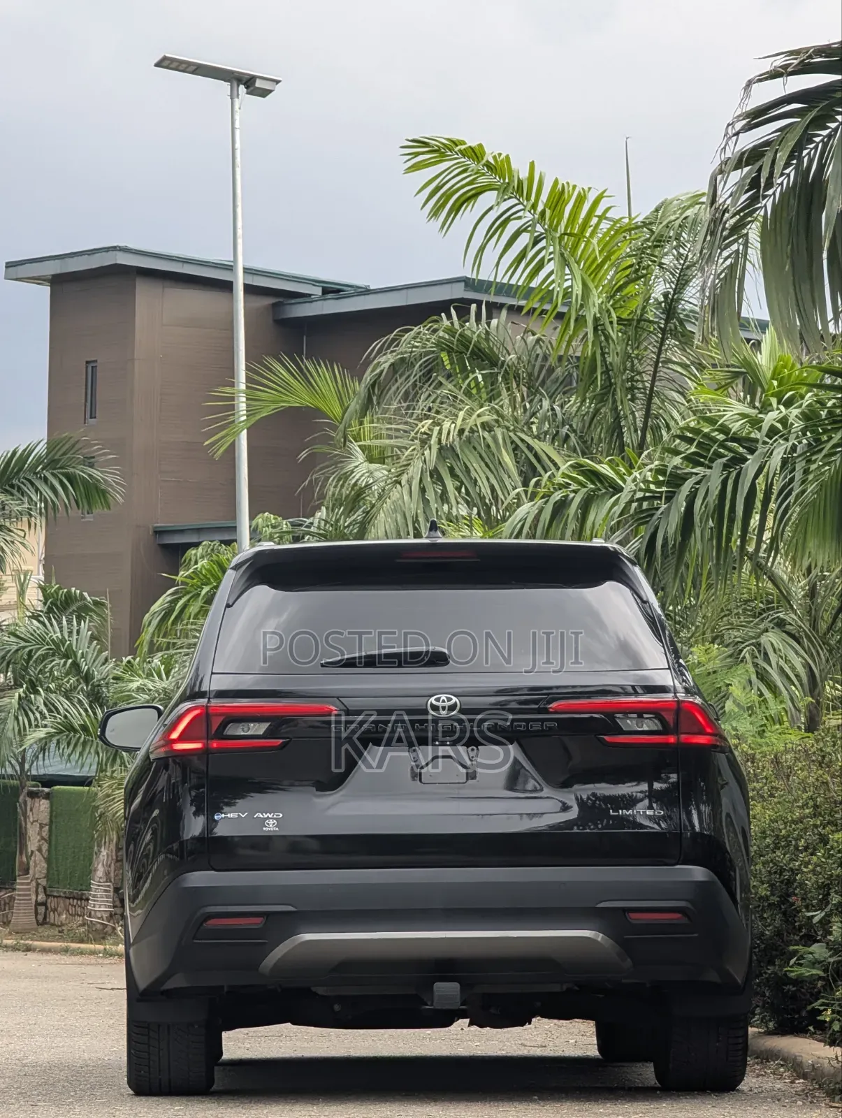 Toyota Grand Highlander Hybrid Limited AWD 2024 Black