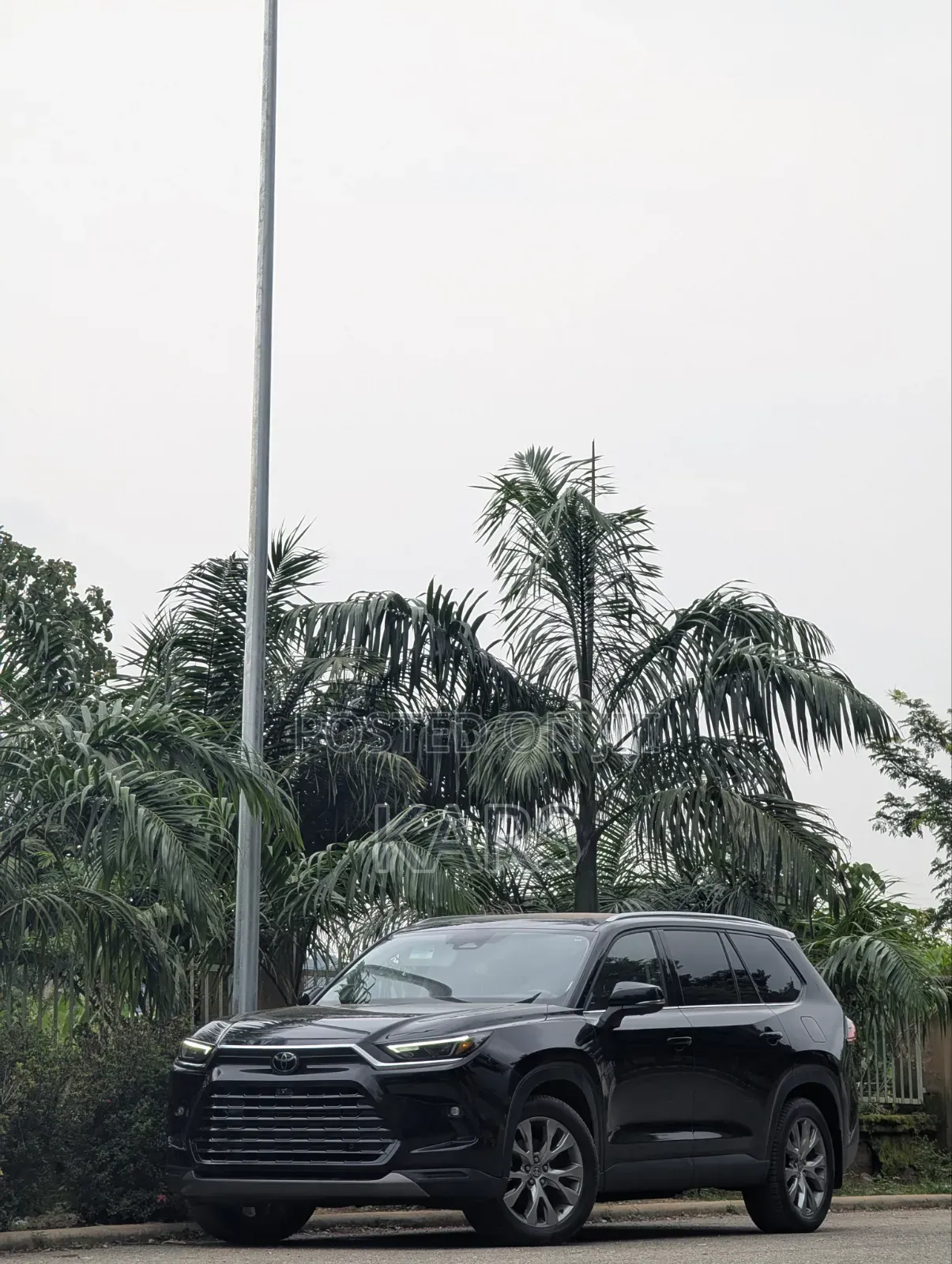 Toyota Grand Highlander Hybrid Limited AWD 2024 Black