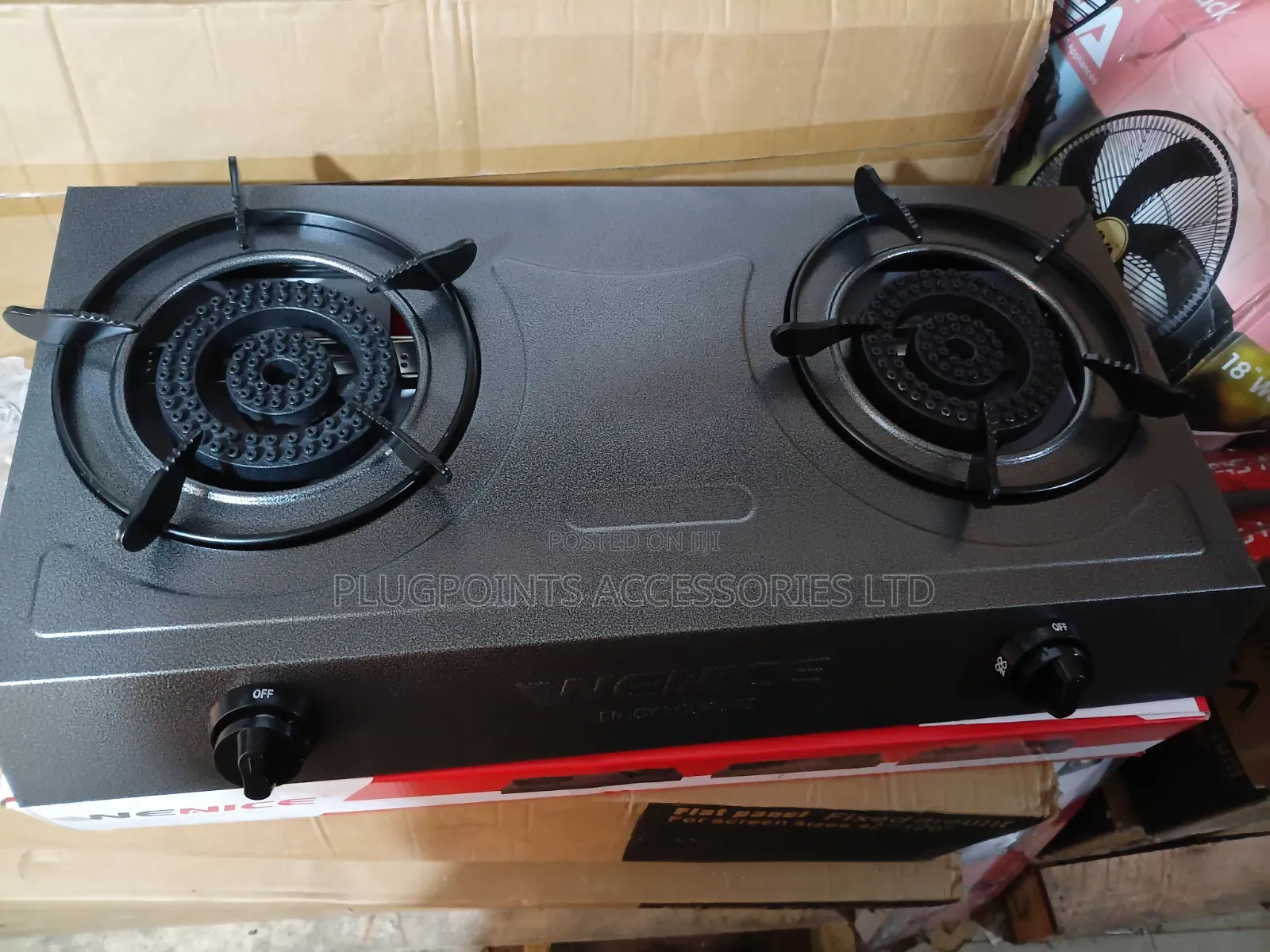Wenice 2 Burners Table Top Gas Cooker