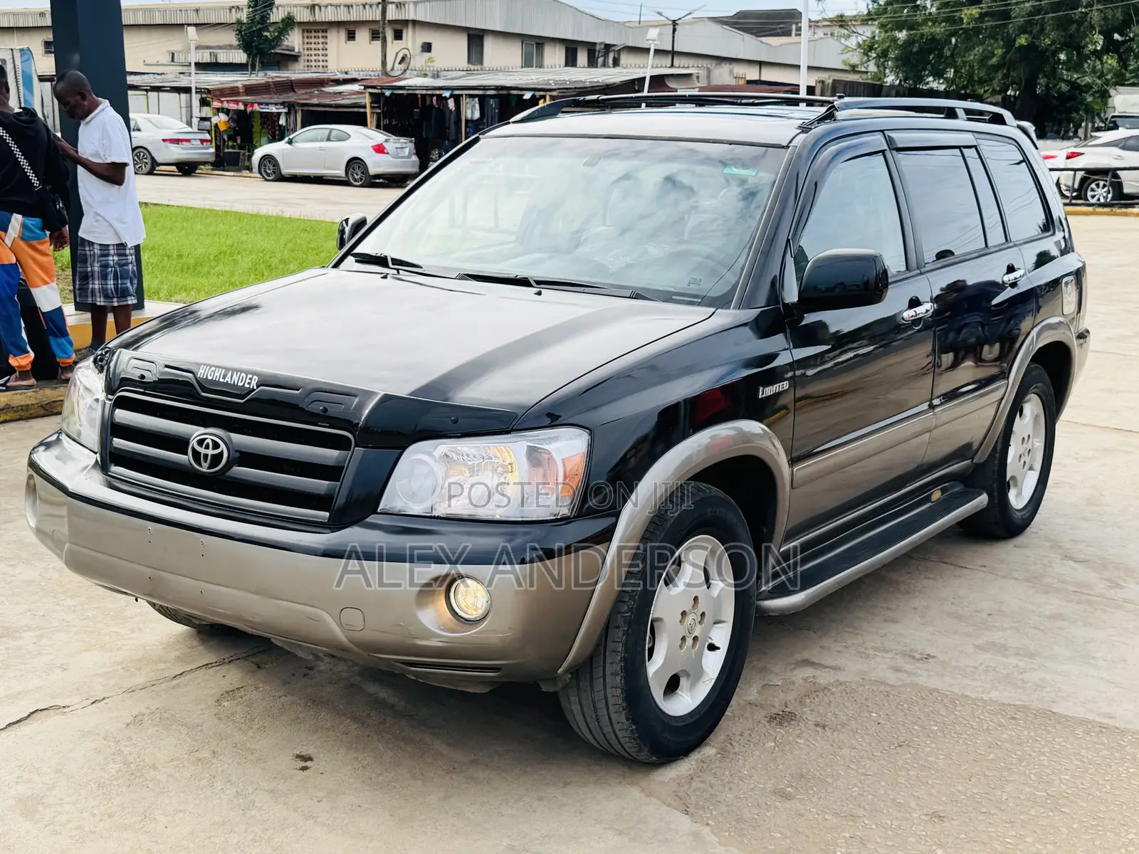 Toyota Highlander Limited V6 2005 Black