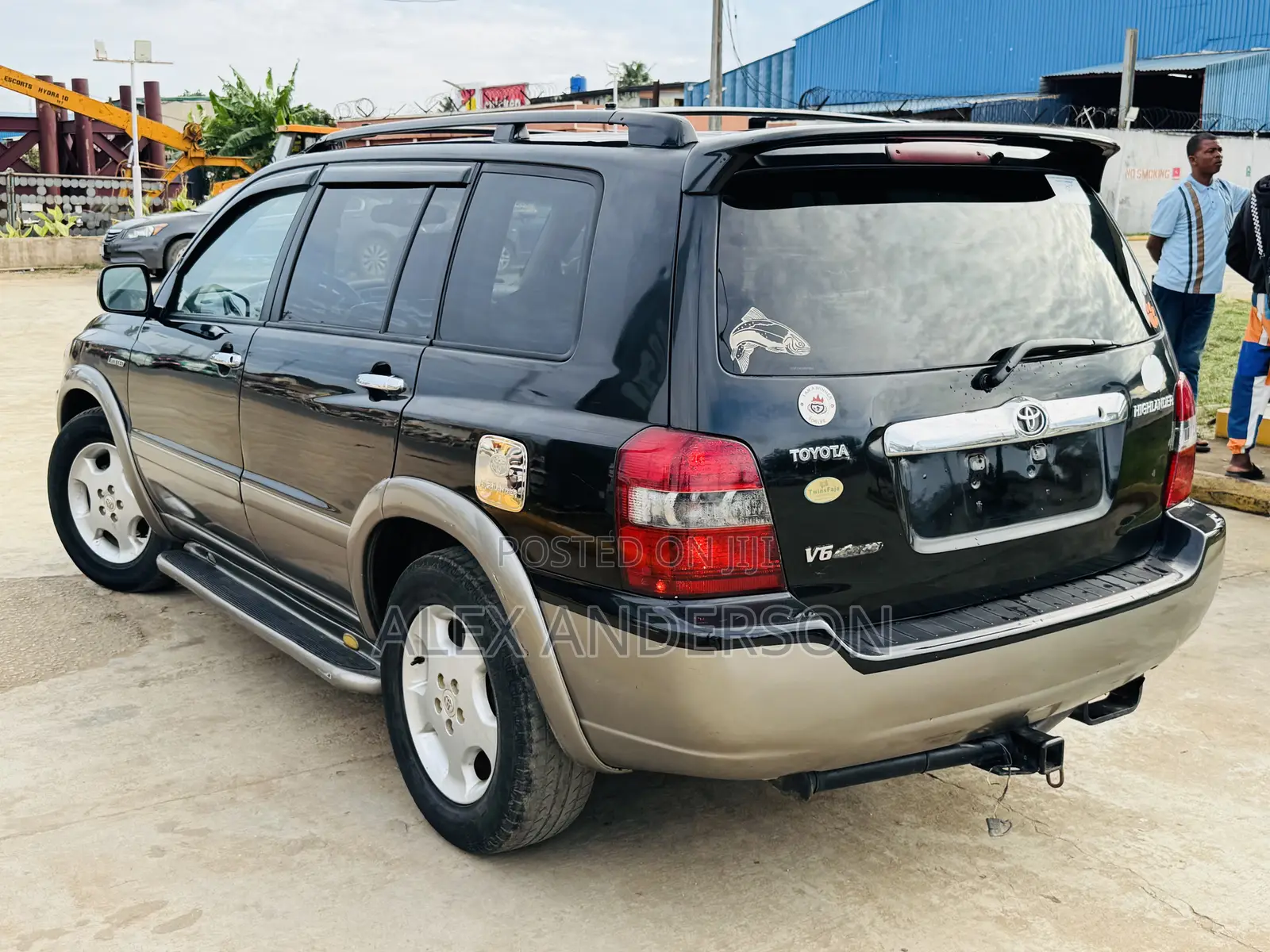 Toyota Highlander Limited V6 2005 Black