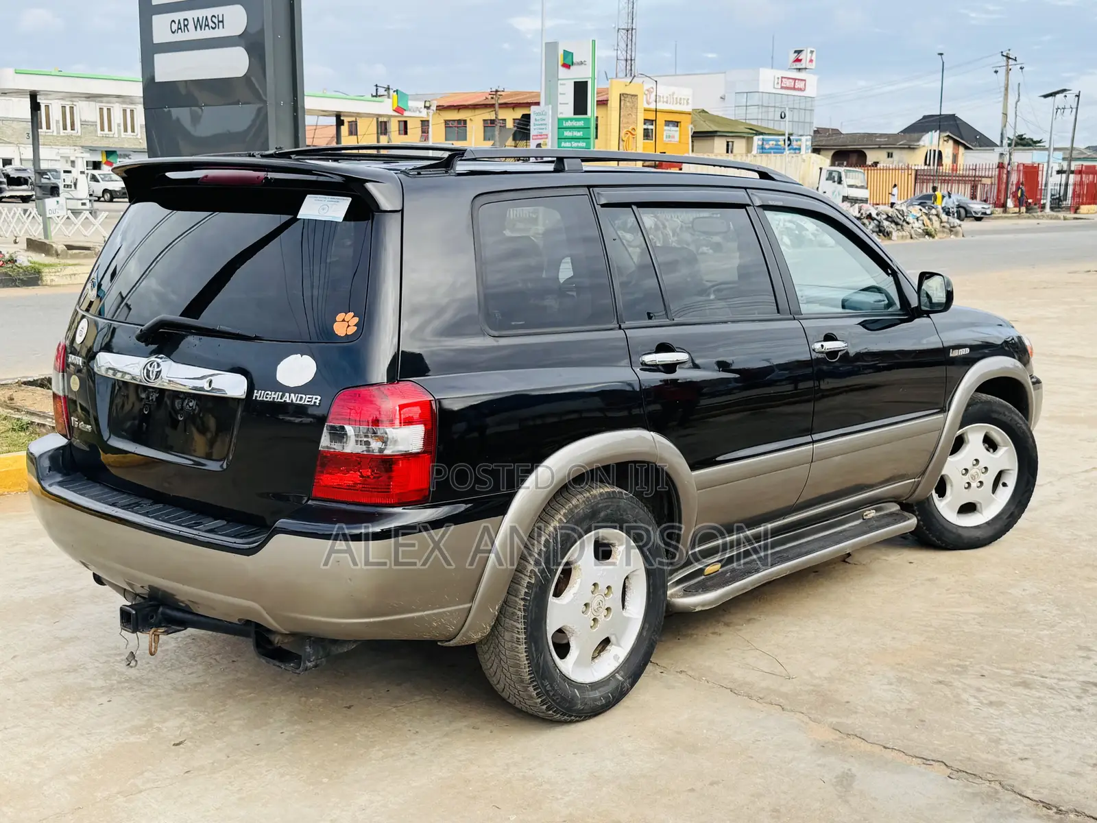 Toyota Highlander Limited V6 2005 Black