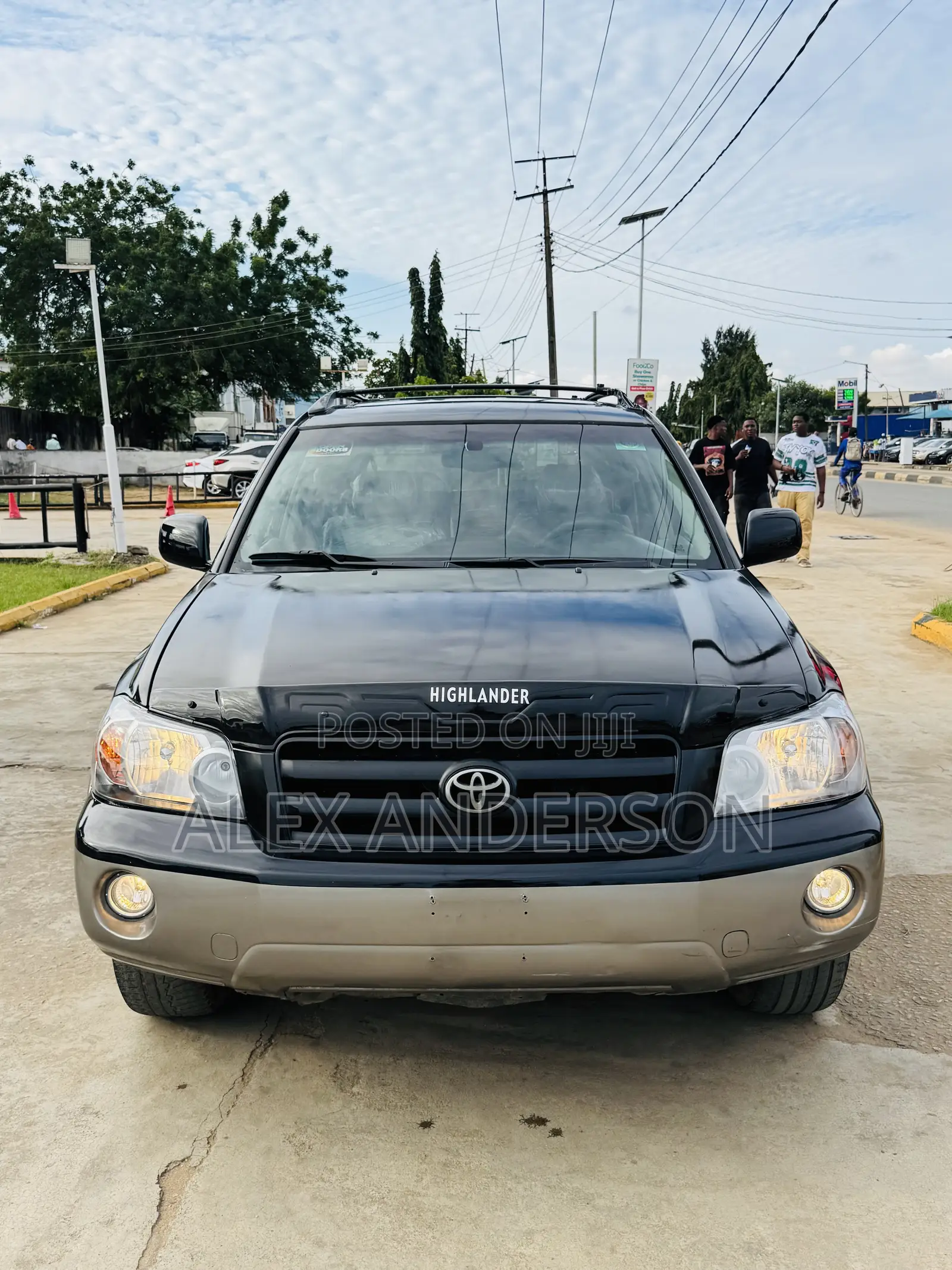 Toyota Highlander Limited V6 2005 Black