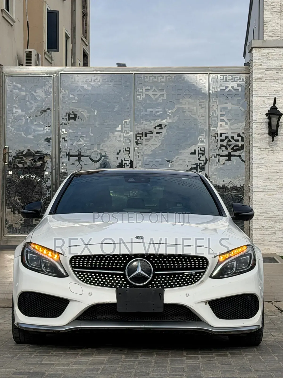 Mercedes-Benz C43 4Matic Sedan AWD (3.0L V6 9AM) 2018 White