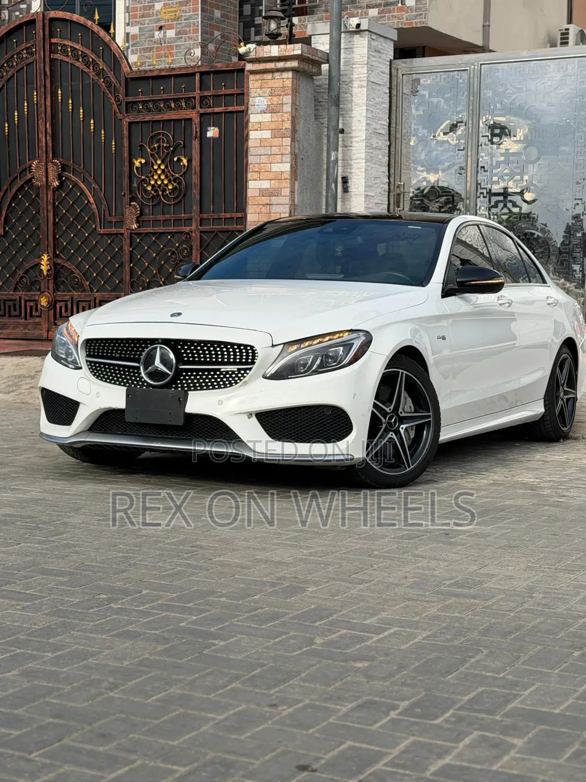 Mercedes-Benz C43 4Matic Sedan AWD (3.0L V6 9AM) 2018 White