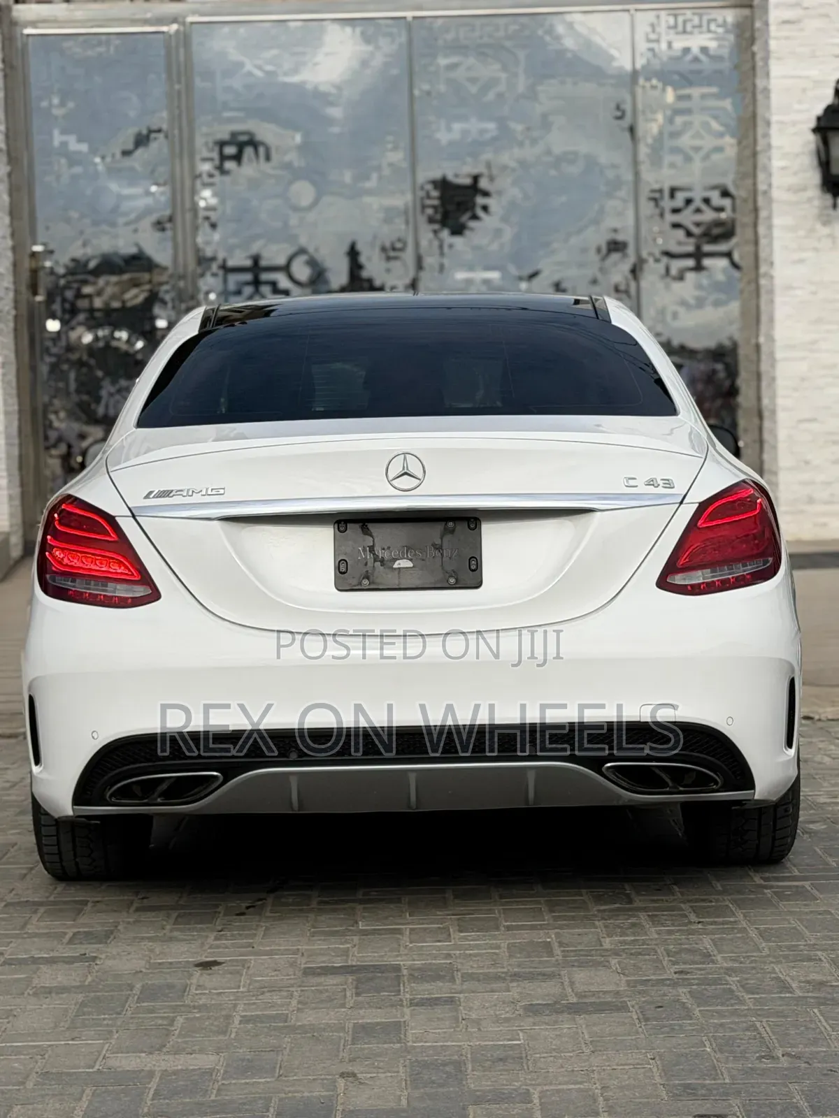 Mercedes-Benz C43 4Matic Sedan AWD (3.0L V6 9AM) 2018 White
