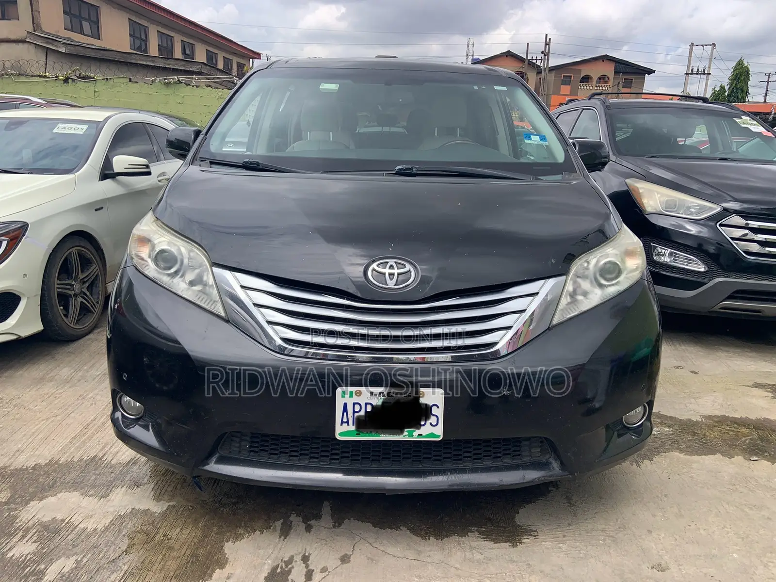 Toyota Sienna Limited 7 Passenger 2012 Black