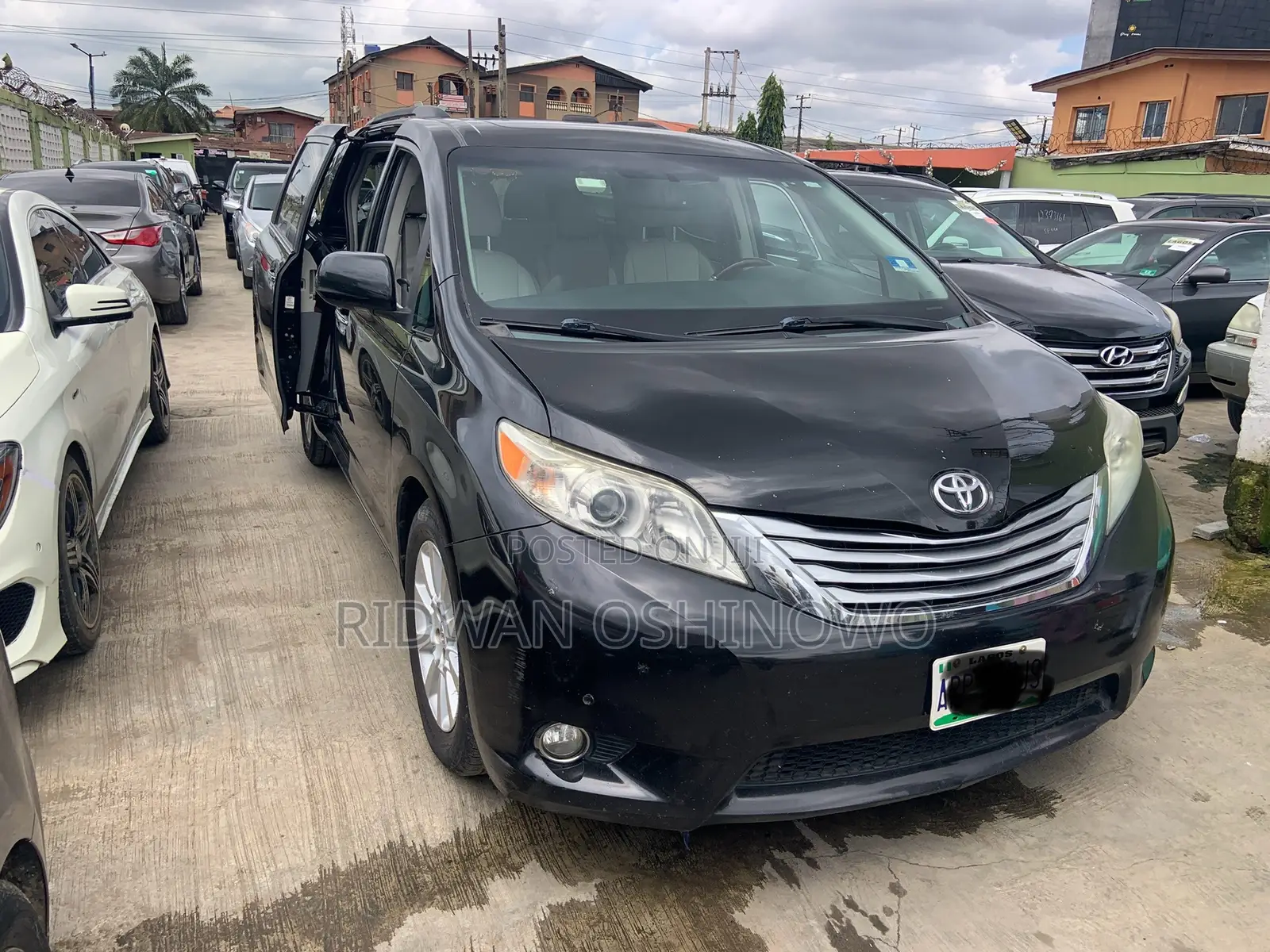 Toyota Sienna Limited 7 Passenger 2012 Black