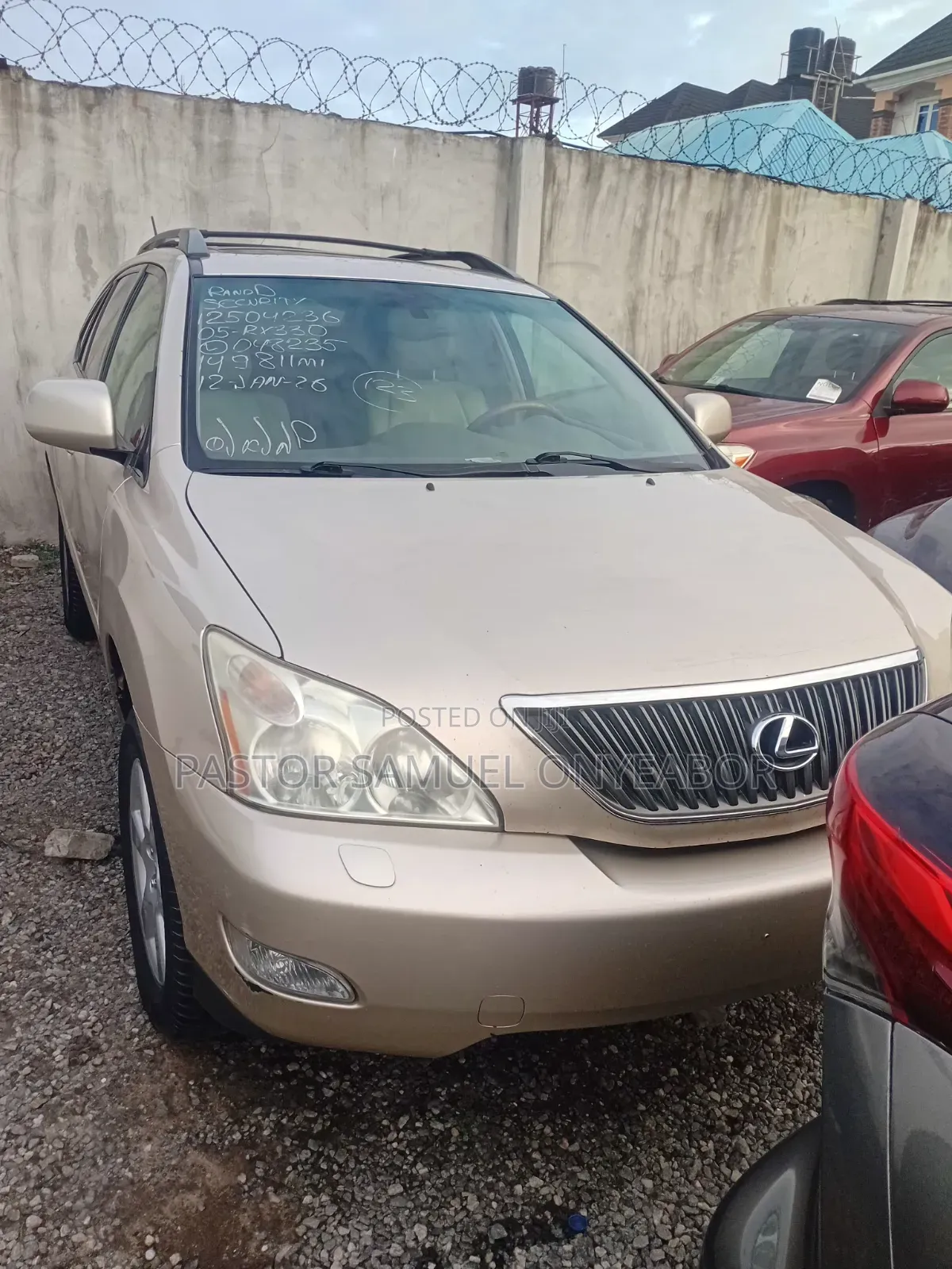 Lexus RX 2005 Gold