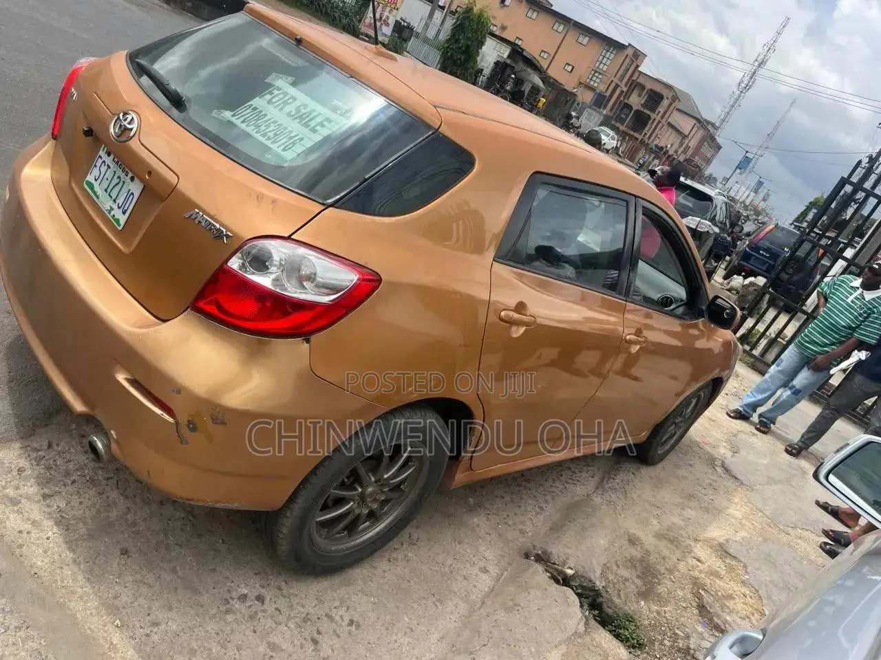 Toyota Matrix 2008 Orange