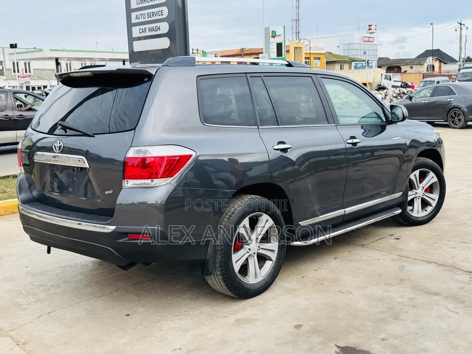 Toyota Highlander Limited 3.5l 4WD 2013 Gray