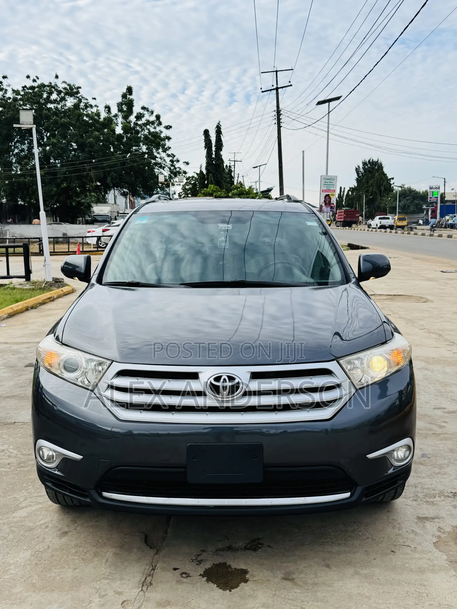 Toyota Highlander Limited 3.5l 4WD 2013 Gray