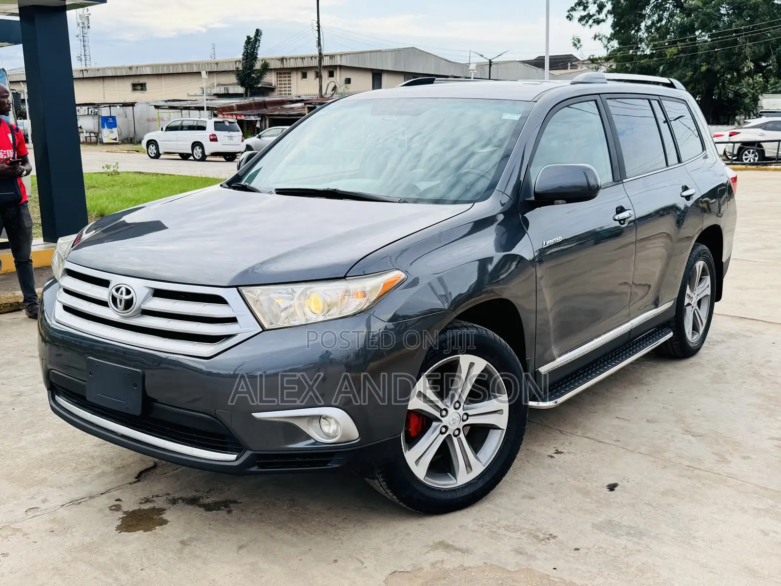 Toyota Highlander Limited 3.5l 4WD 2013 Gray