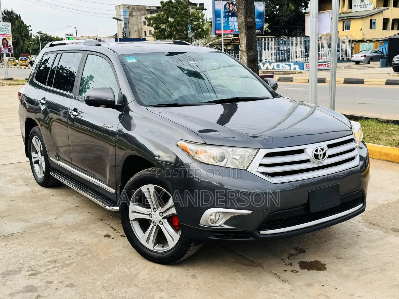 Toyota Highlander Limited 3.5l 4WD 2013 Gray
