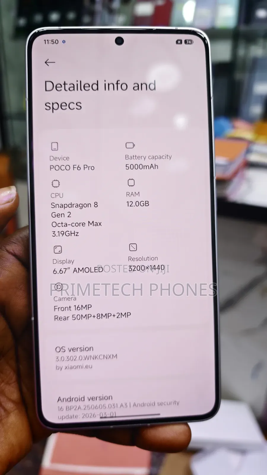 Xiaomi Poco F6 Pro 512 GB White