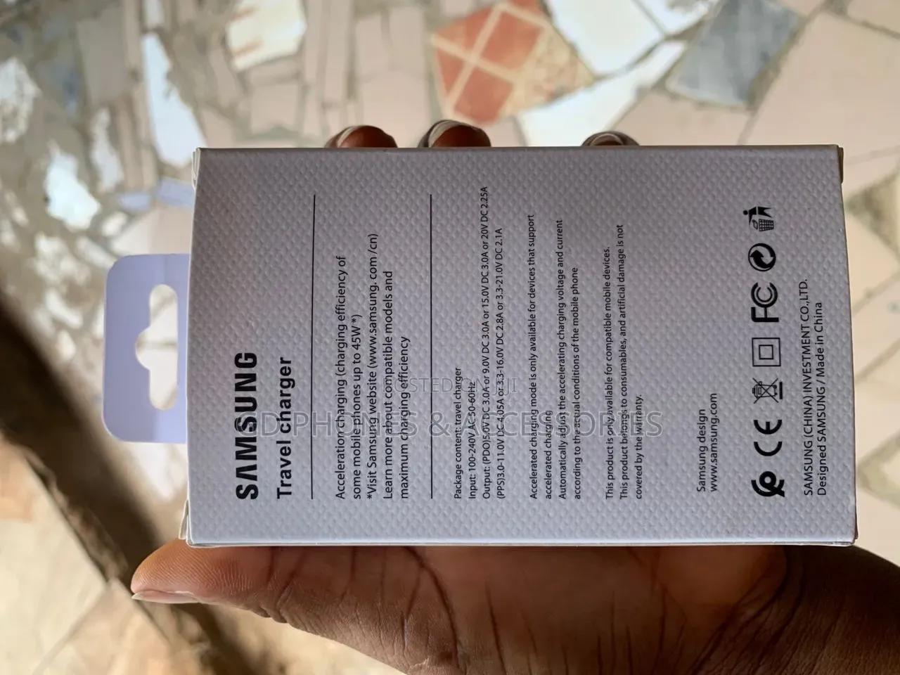 Samsung 45W PD Adapter