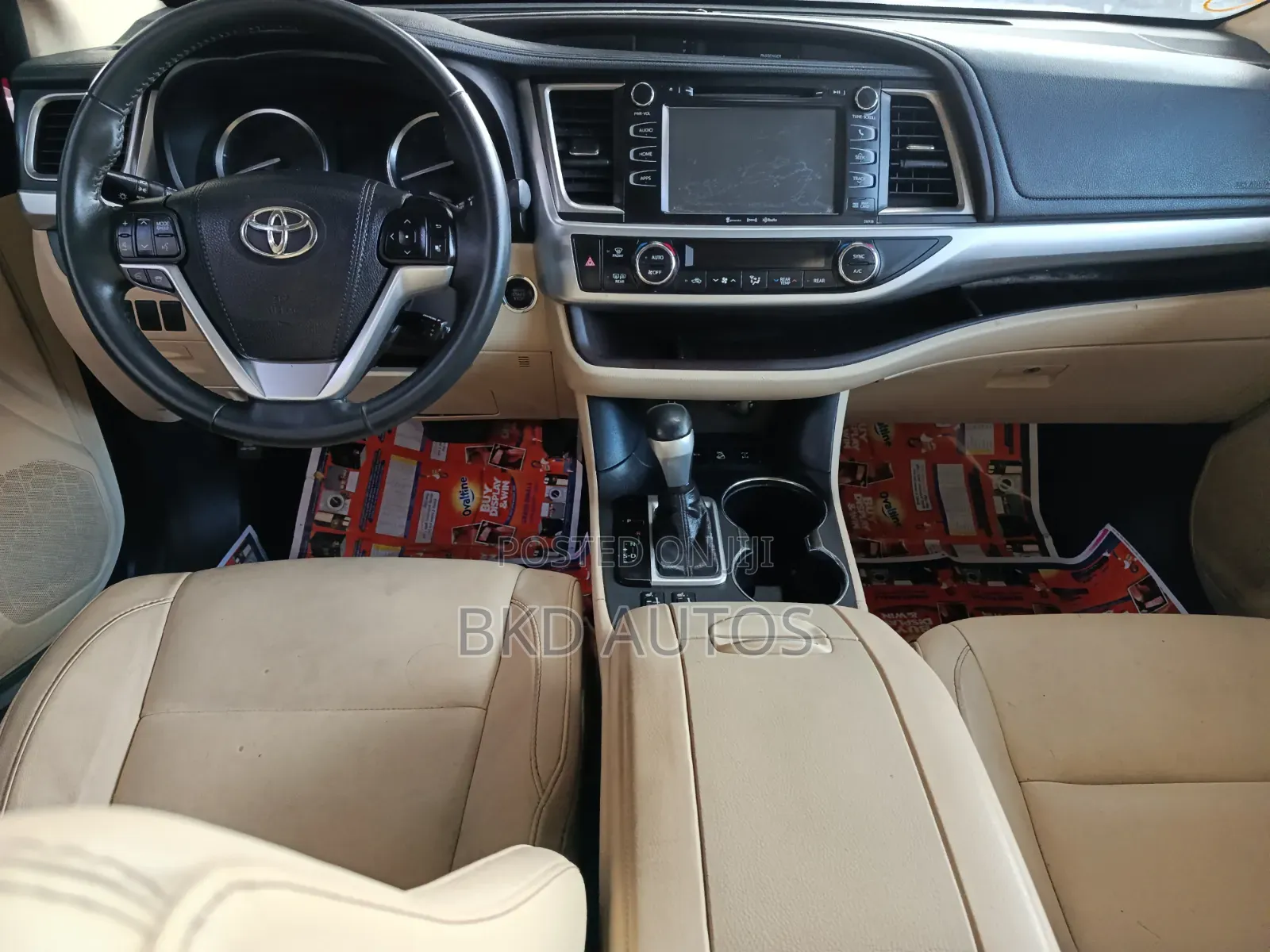 Toyota Highlander 2016 Blue
