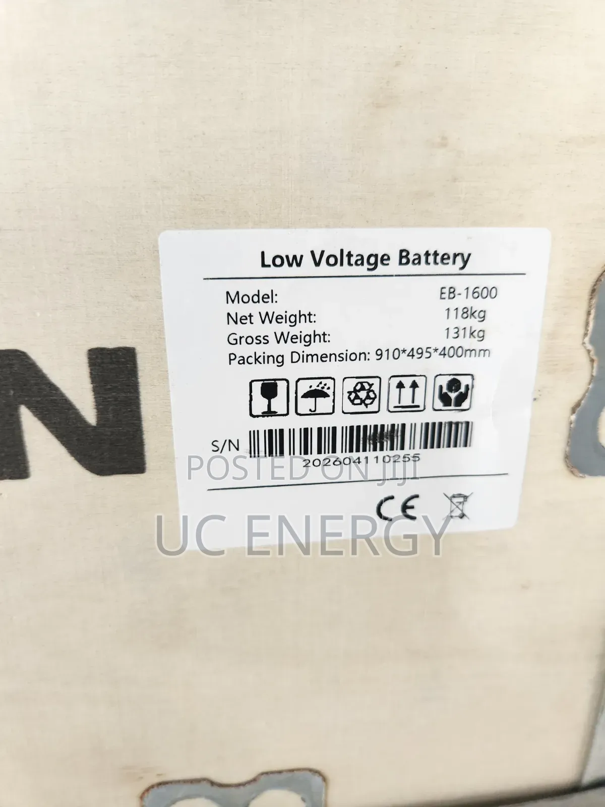 16kwh 314ah 51.2v Luxsun Solar Lithium Ion Batteries