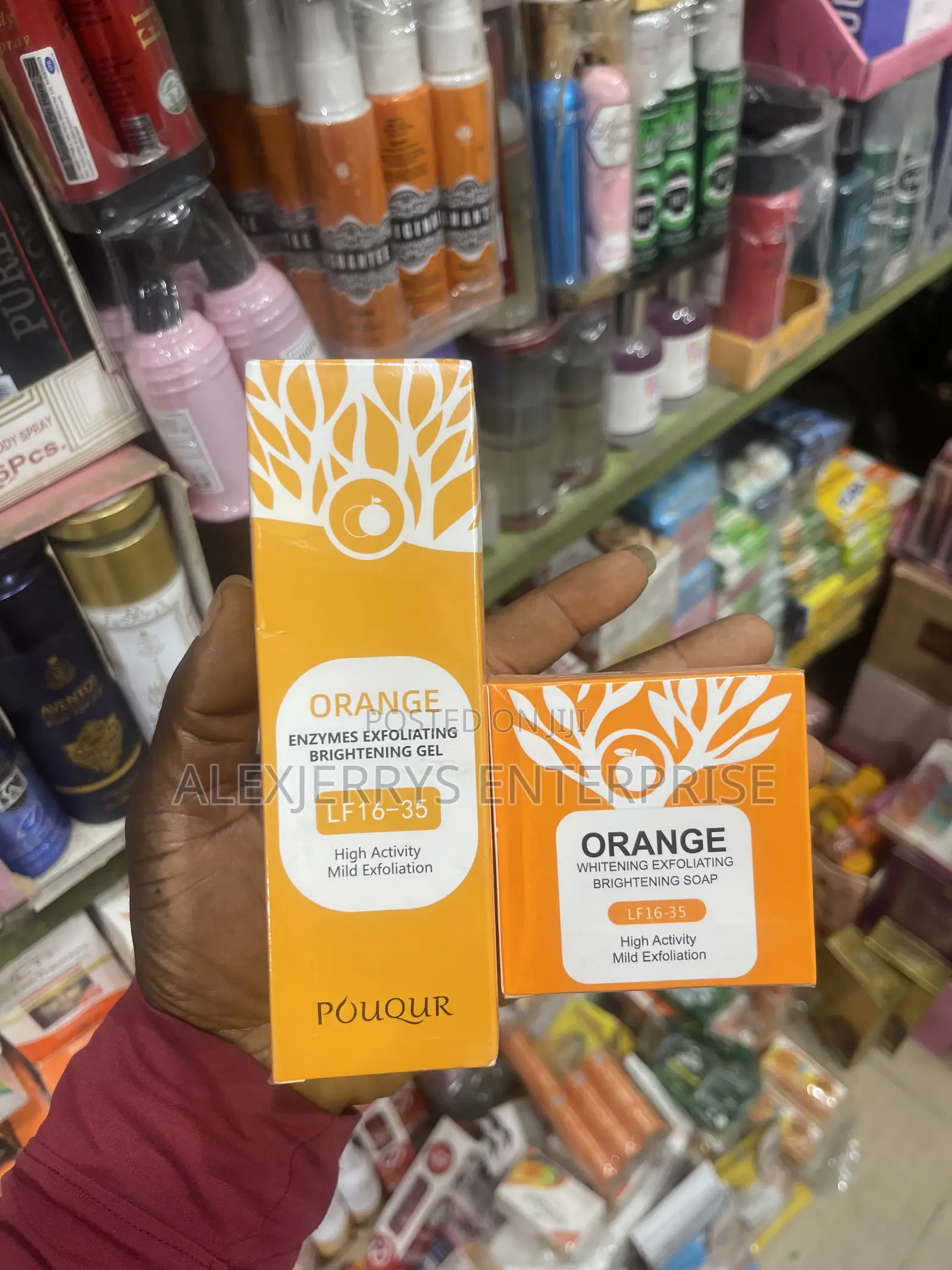Orange Enzymes Exfoliating Brightening Gel and Soap. Price Per One