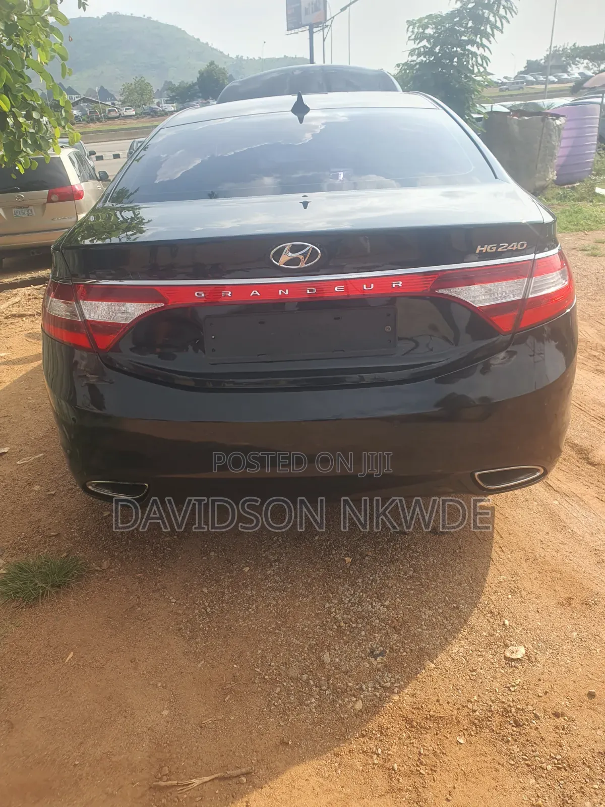 Hyundai Grandeur 2014 Gray