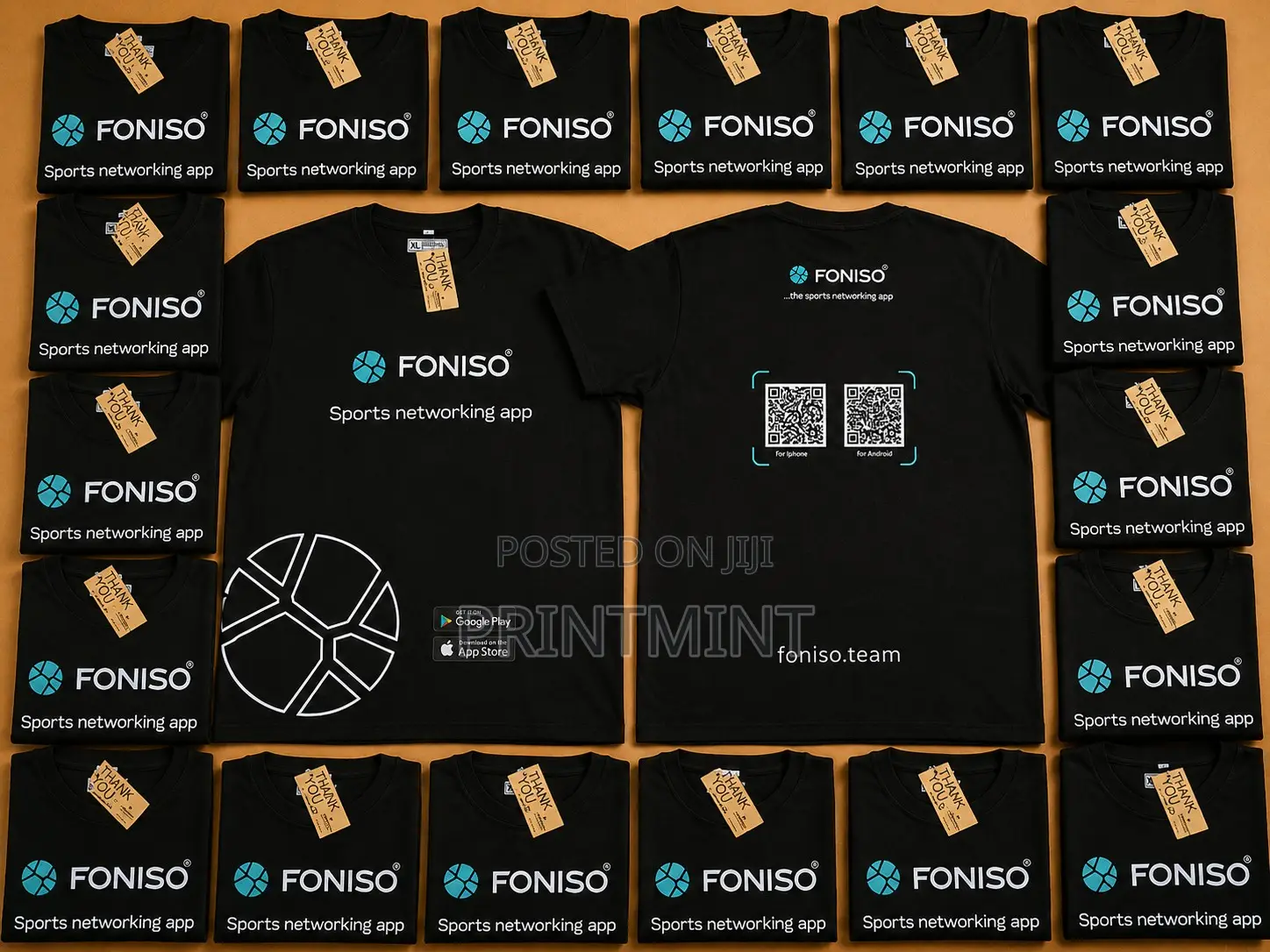 Premium Custom T-Shirts | 250GSM | All Sizes | 14 Colours
