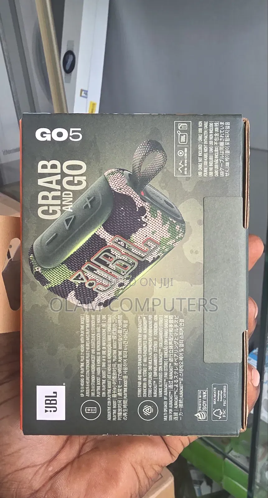 JBL GO5 Airtouch Bluetooth Wireless Speaker