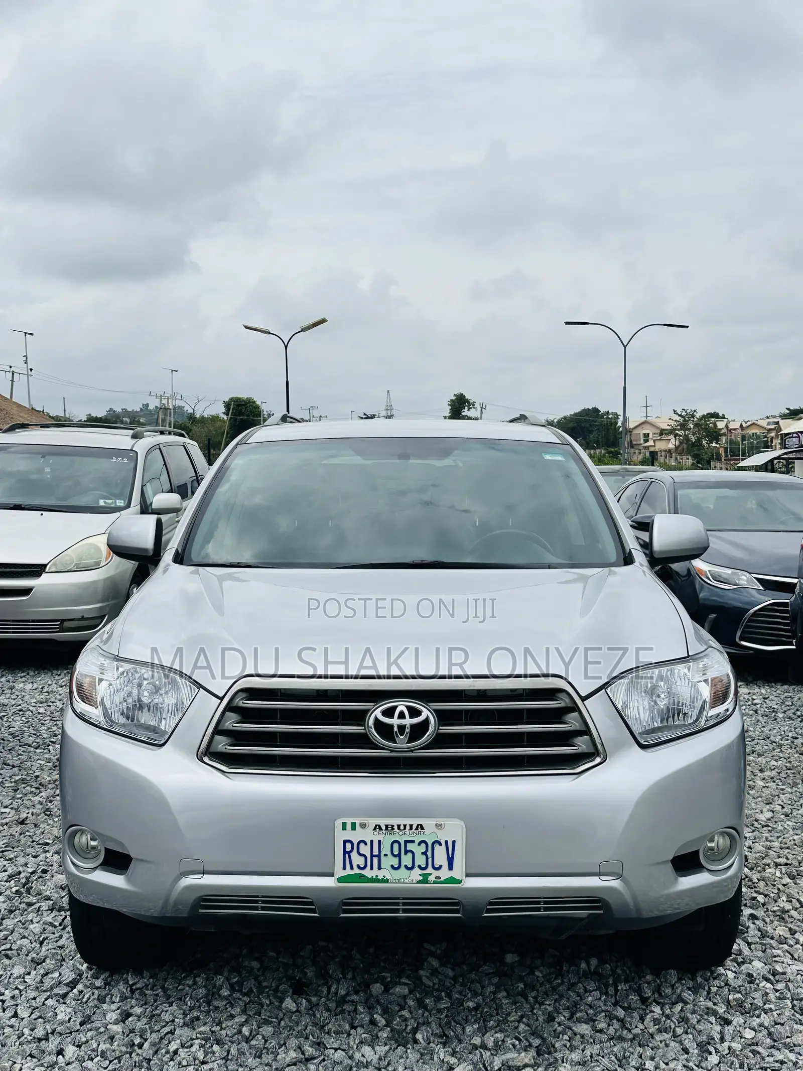 Toyota Highlander V6 2009 White