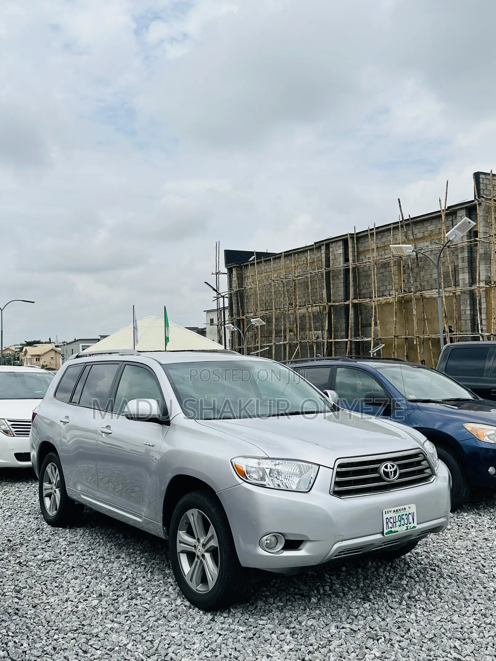 Toyota Highlander V6 2009 White