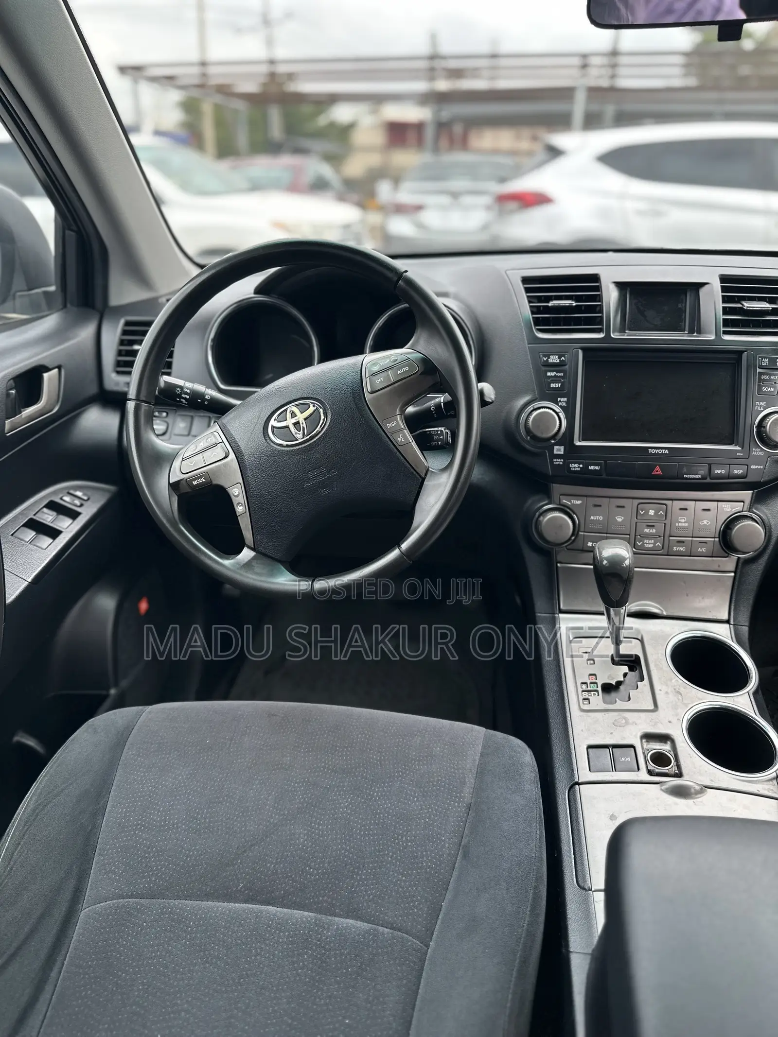 Toyota Highlander V6 2009 White