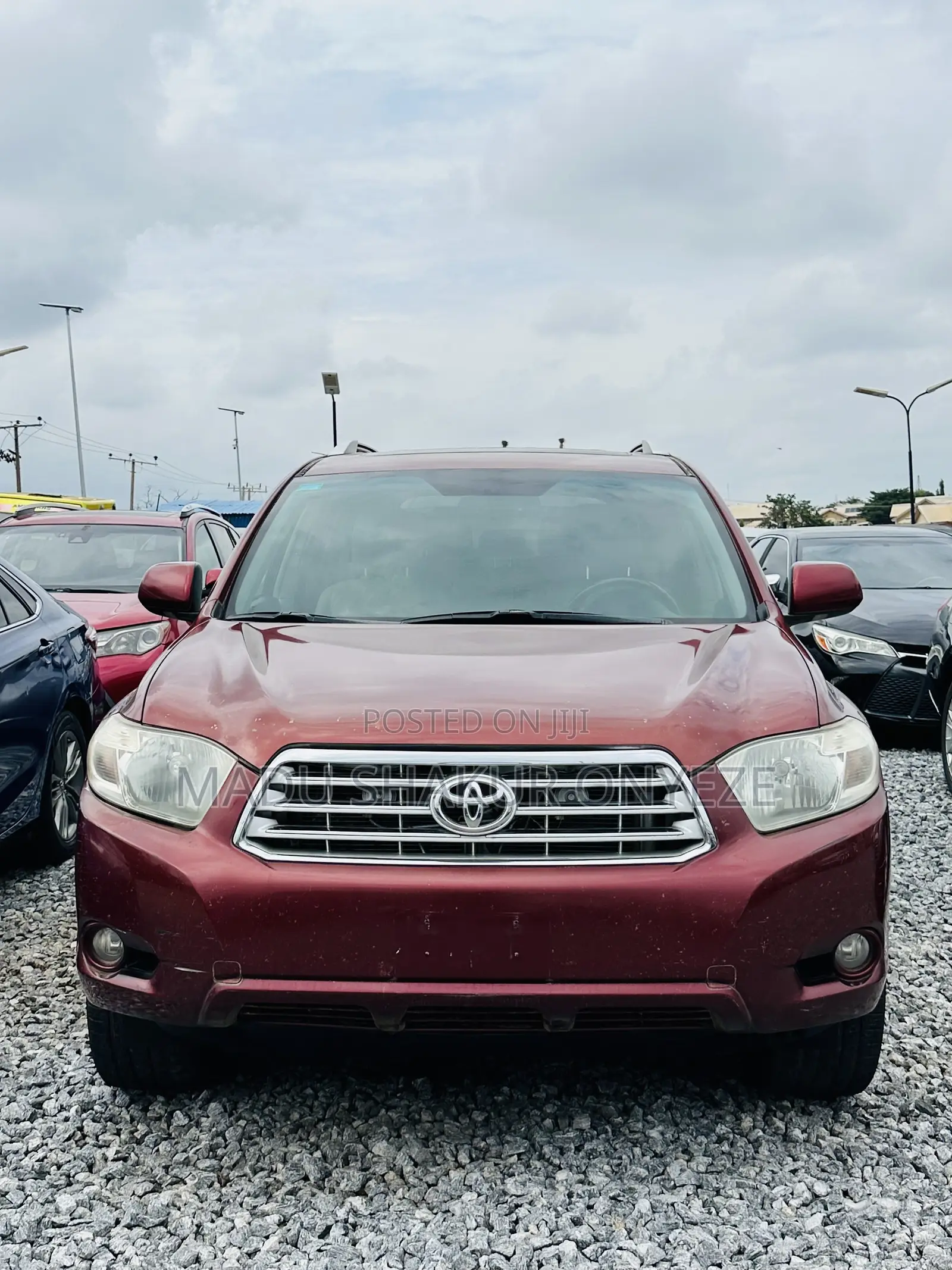 Toyota Highlander Limited 2011 Red