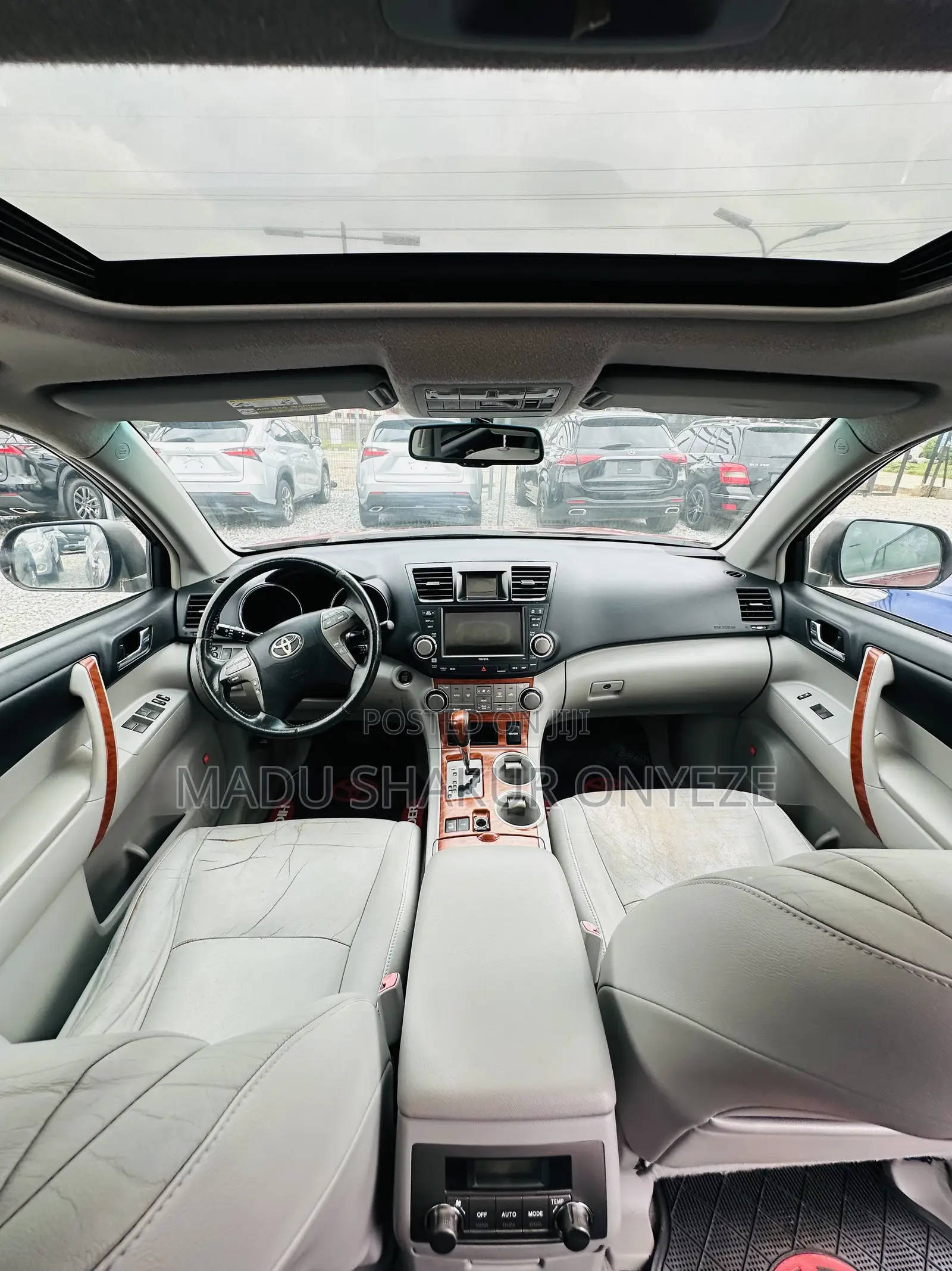Toyota Highlander Limited 2011 Red