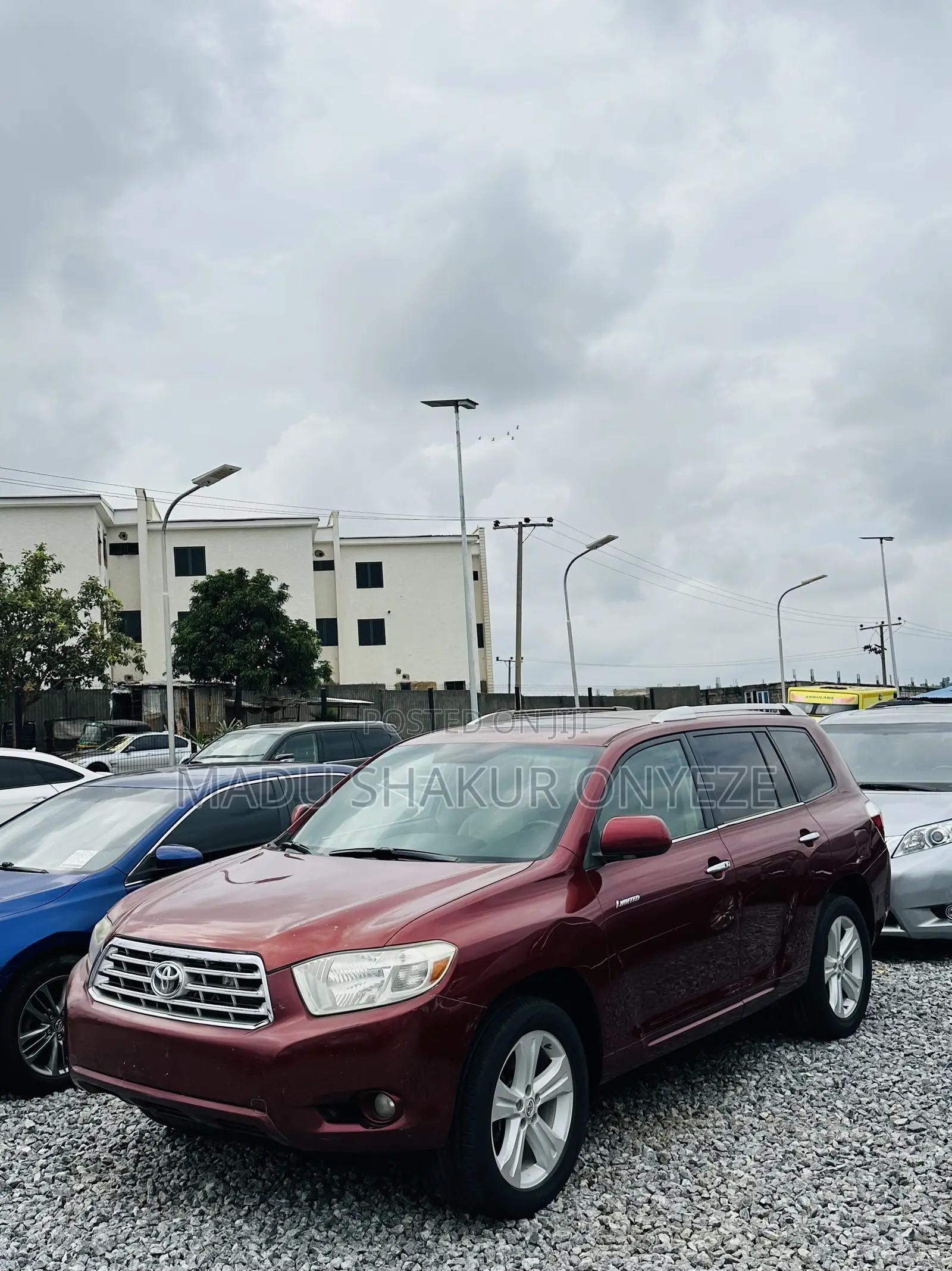 Toyota Highlander Limited 2011 Red