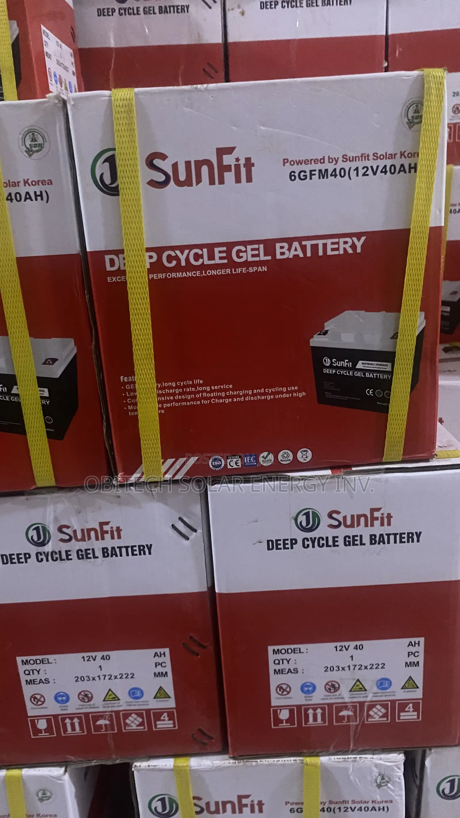 40AH 12V Sunfit Deep Cycle Battery